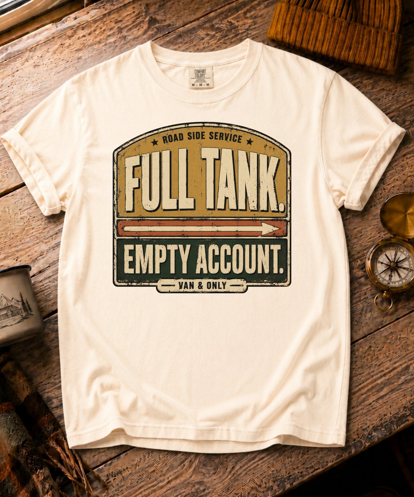 Full Tank Empty Account Tee