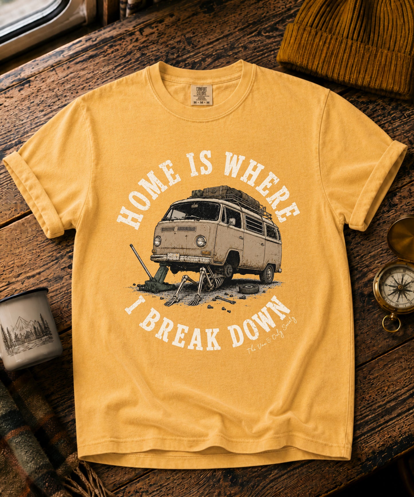 Home Is Where I Break Down Vintage Tee - Vol. 1