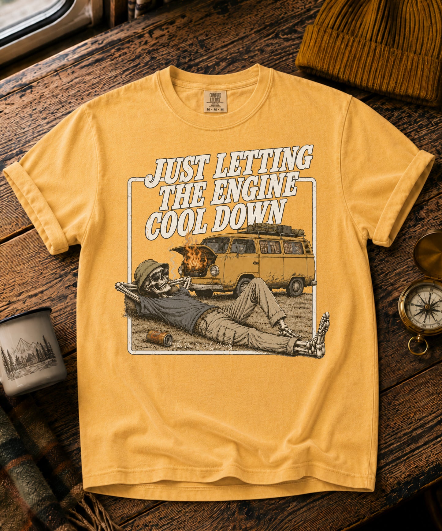 Just Letting The Engine Cool Down Vintage Tee