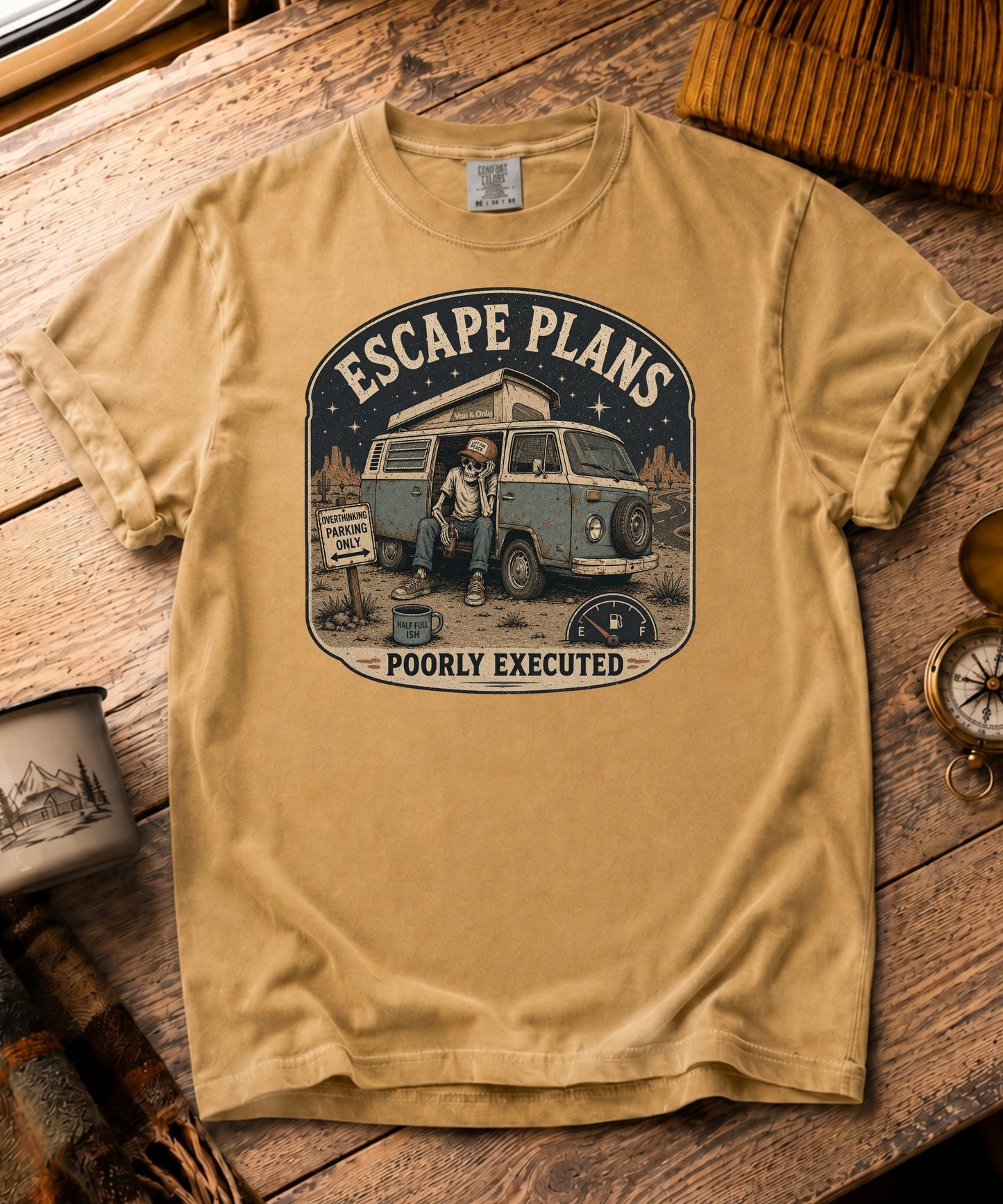 Escape Plans Poorly Executed Tee