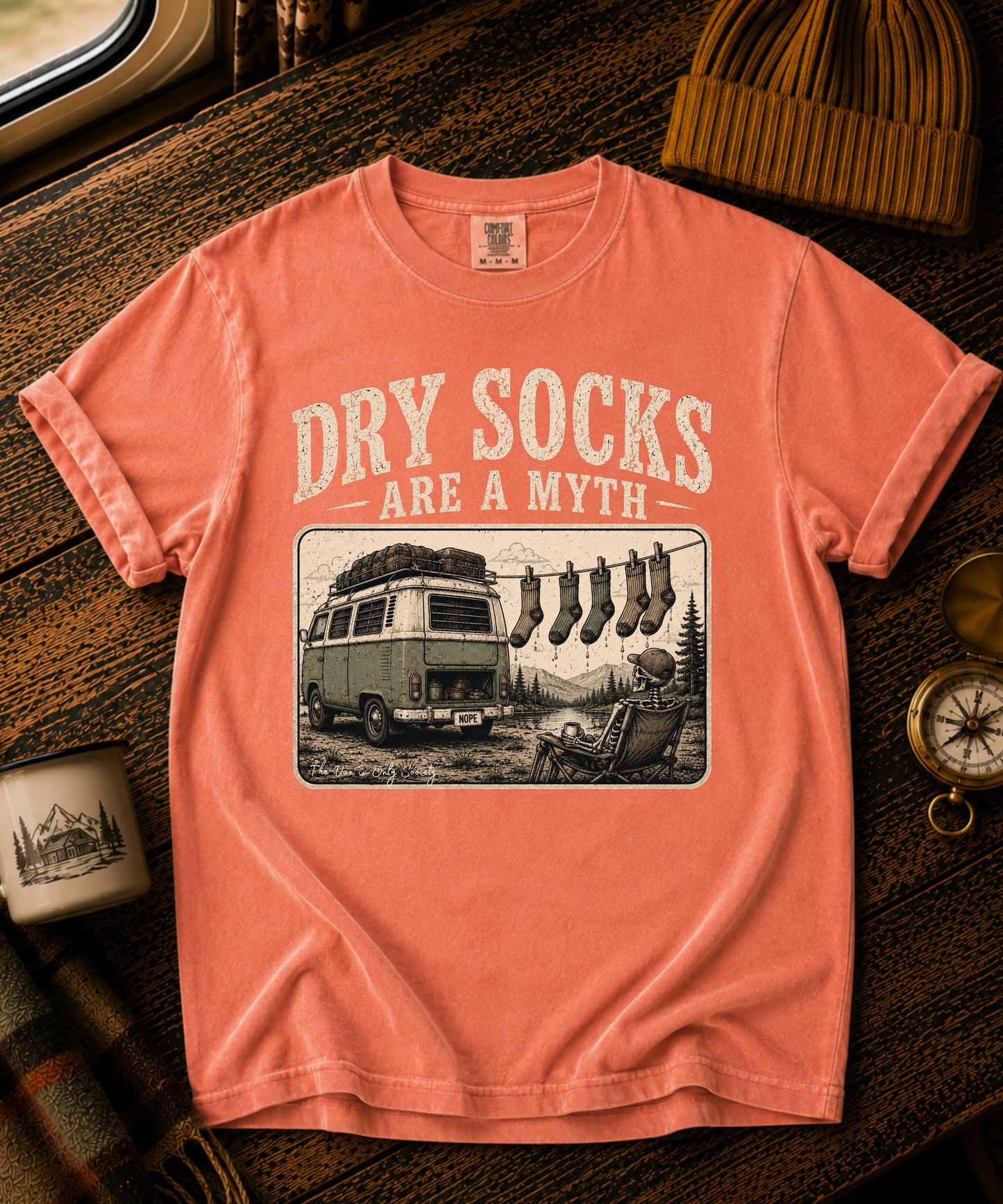 Dry Socks Are A Myth Vintage Tee