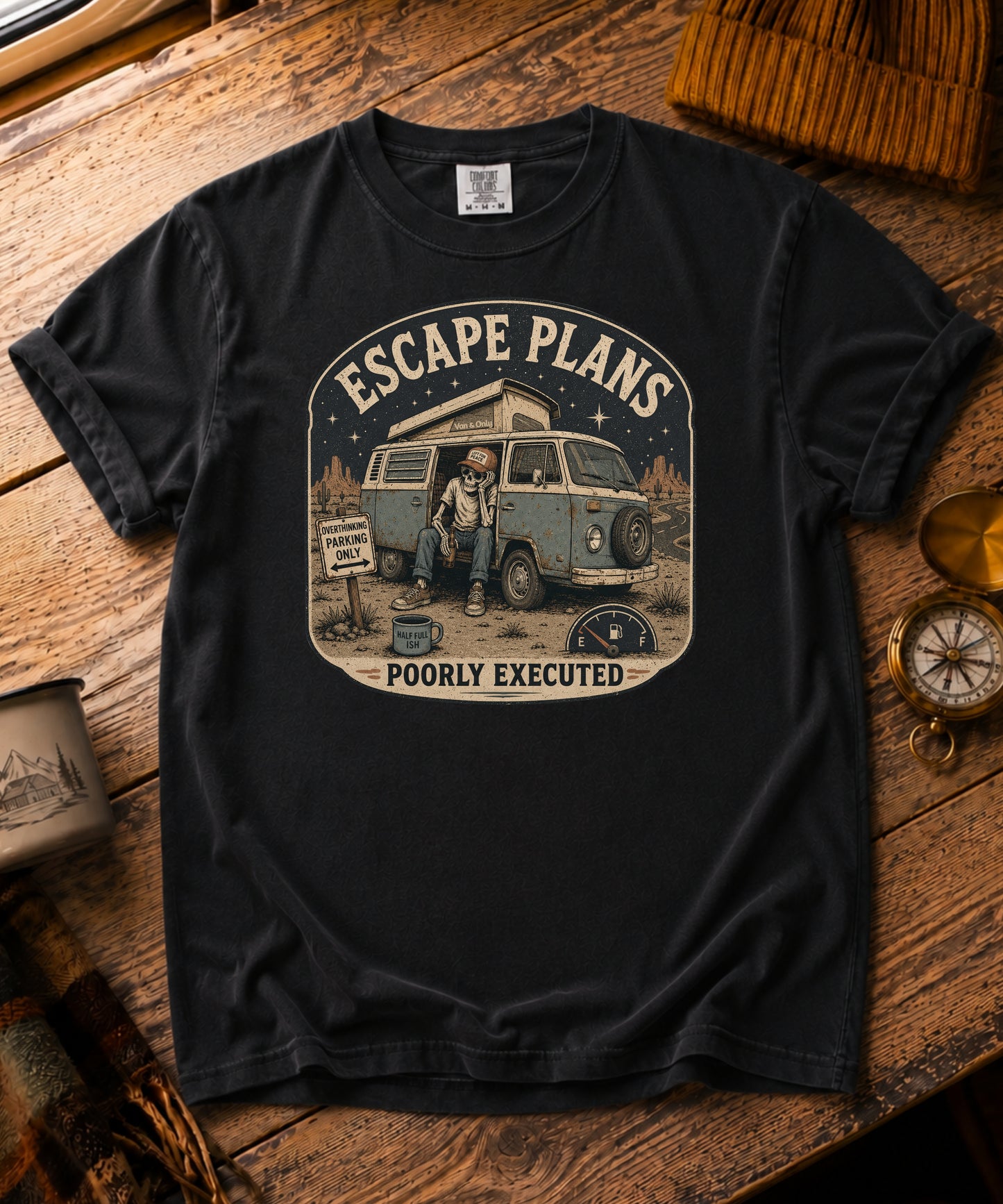 Escape Plans Poorly Executed Tee