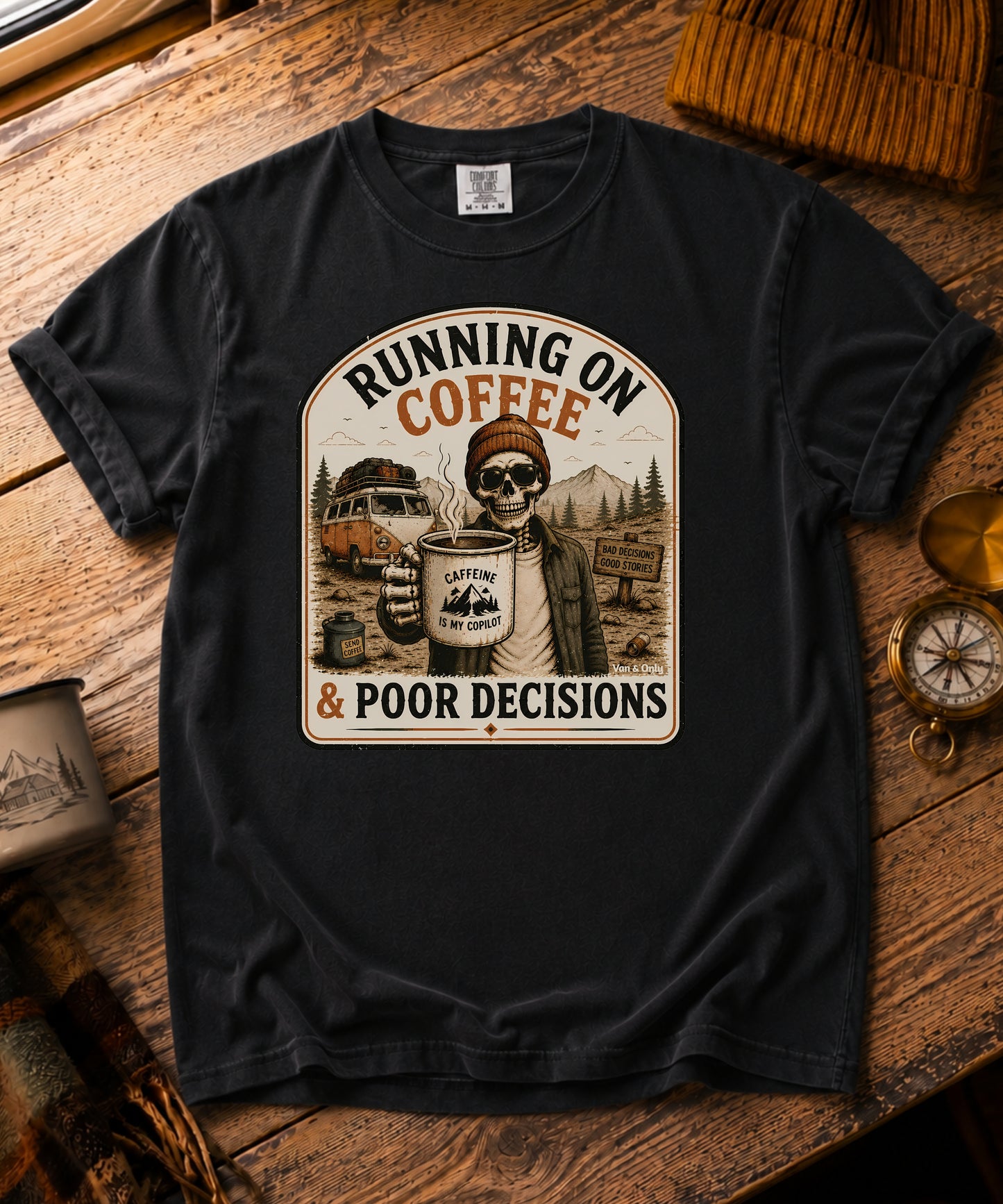 Running On Coffee Tee