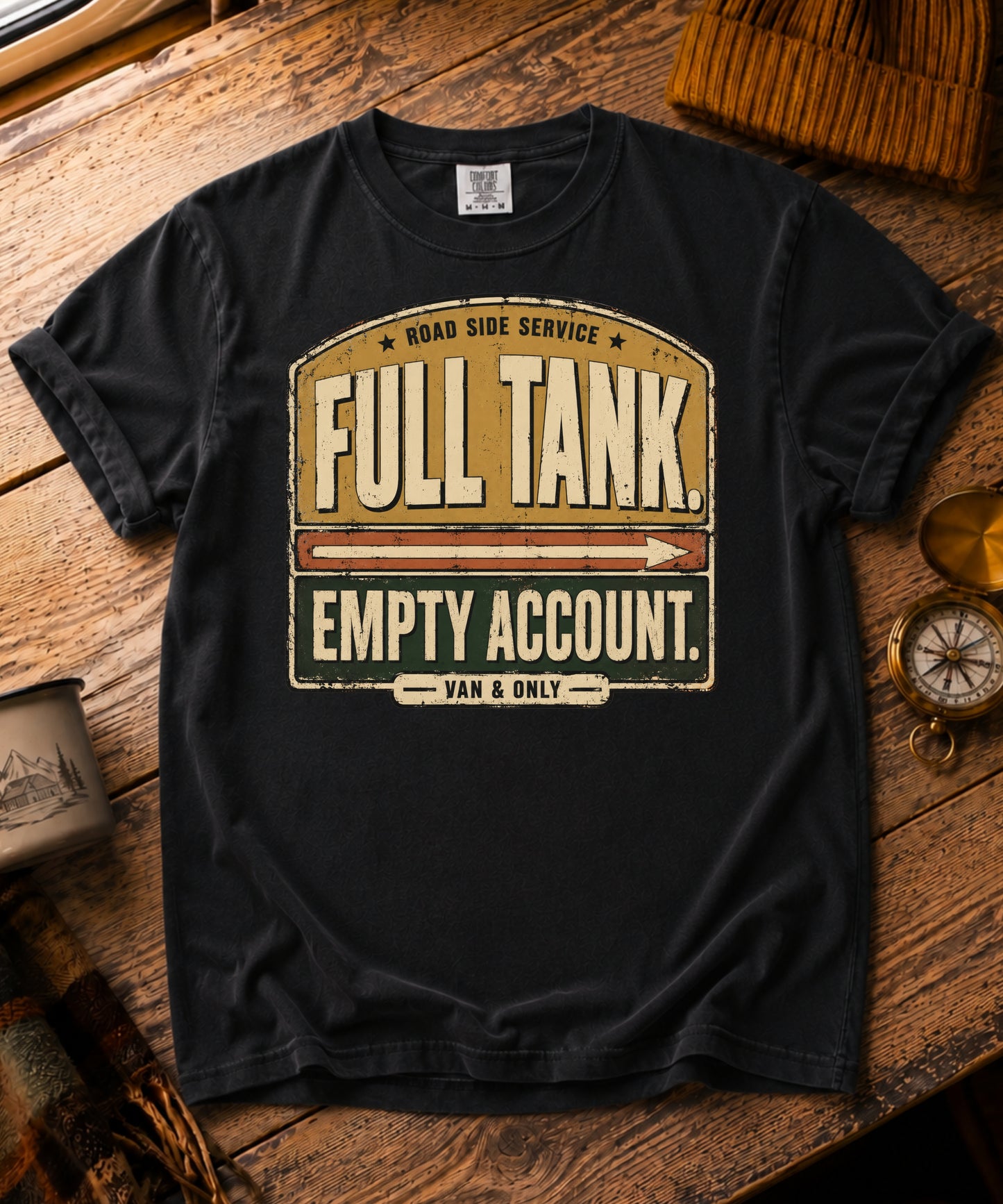 Full Tank Empty Account Tee