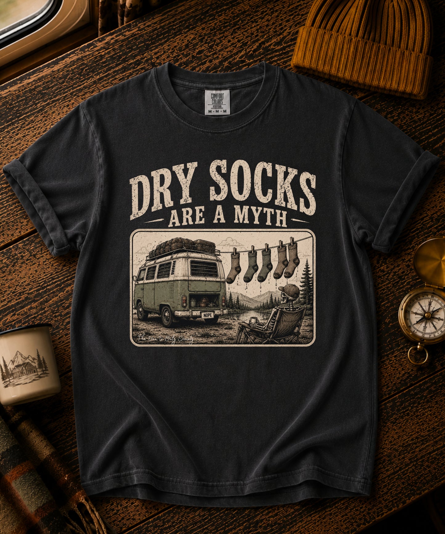 Dry Socks Are A Myth Vintage Tee