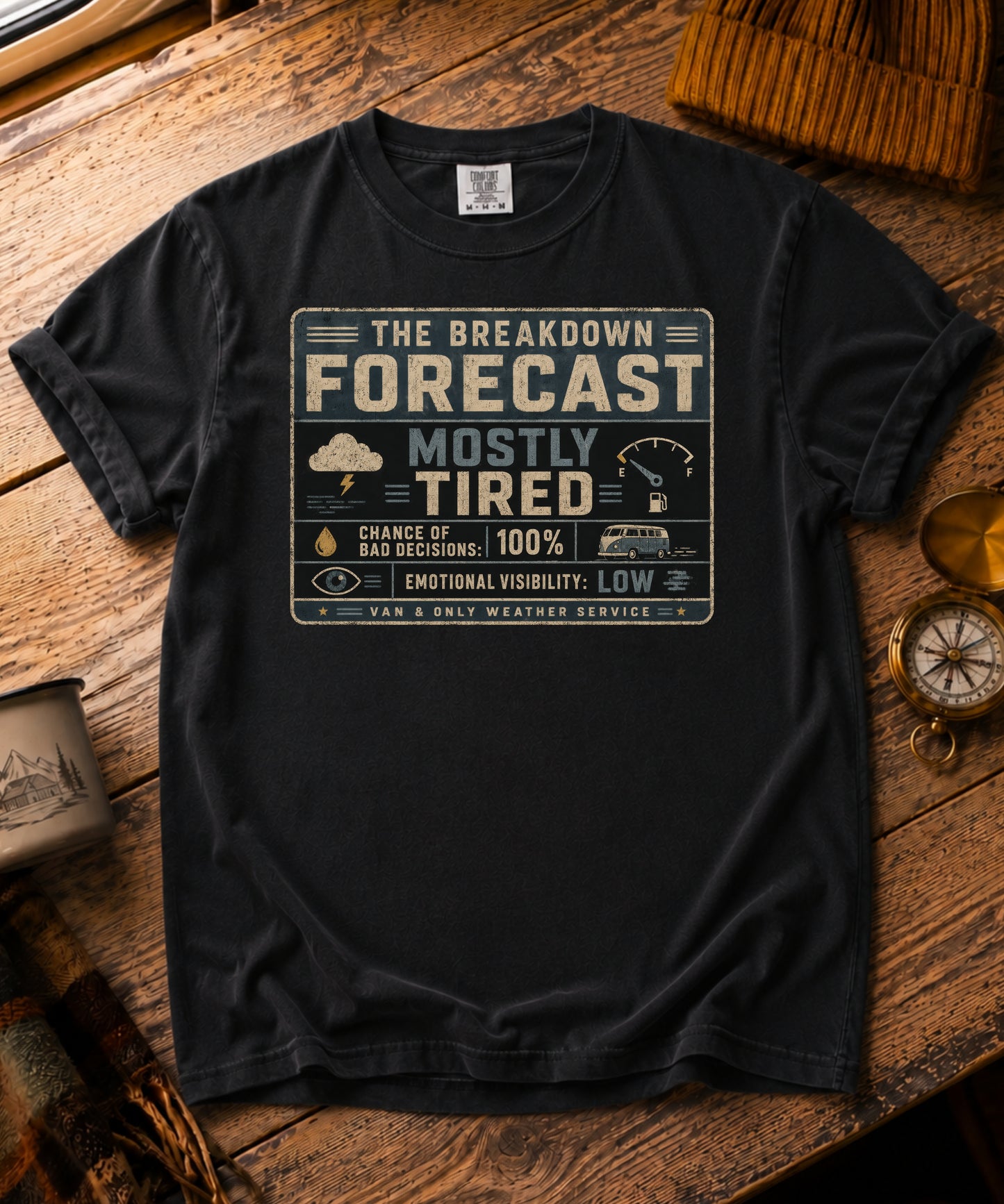 Breakdown Forecast Tee