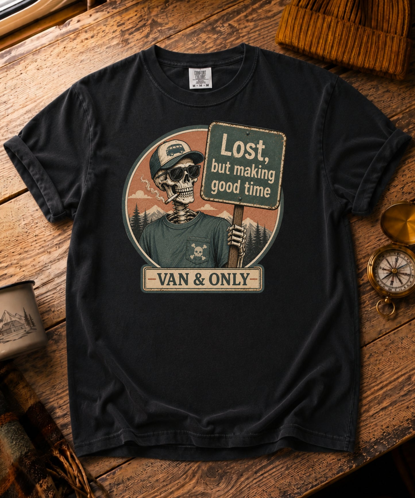 Lost But Making Good Time Tee
