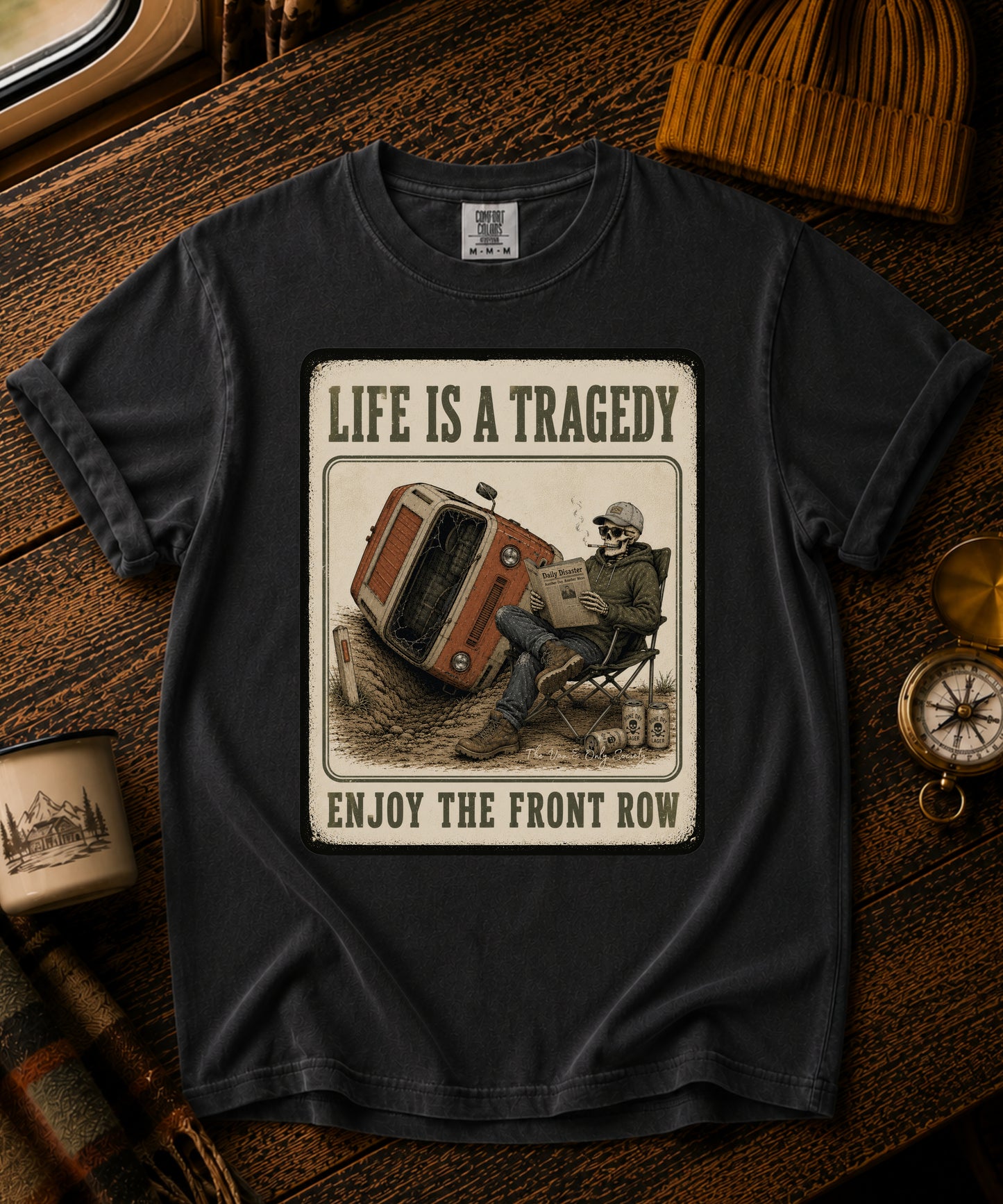 Life Is A Tragedy Vintage Tee