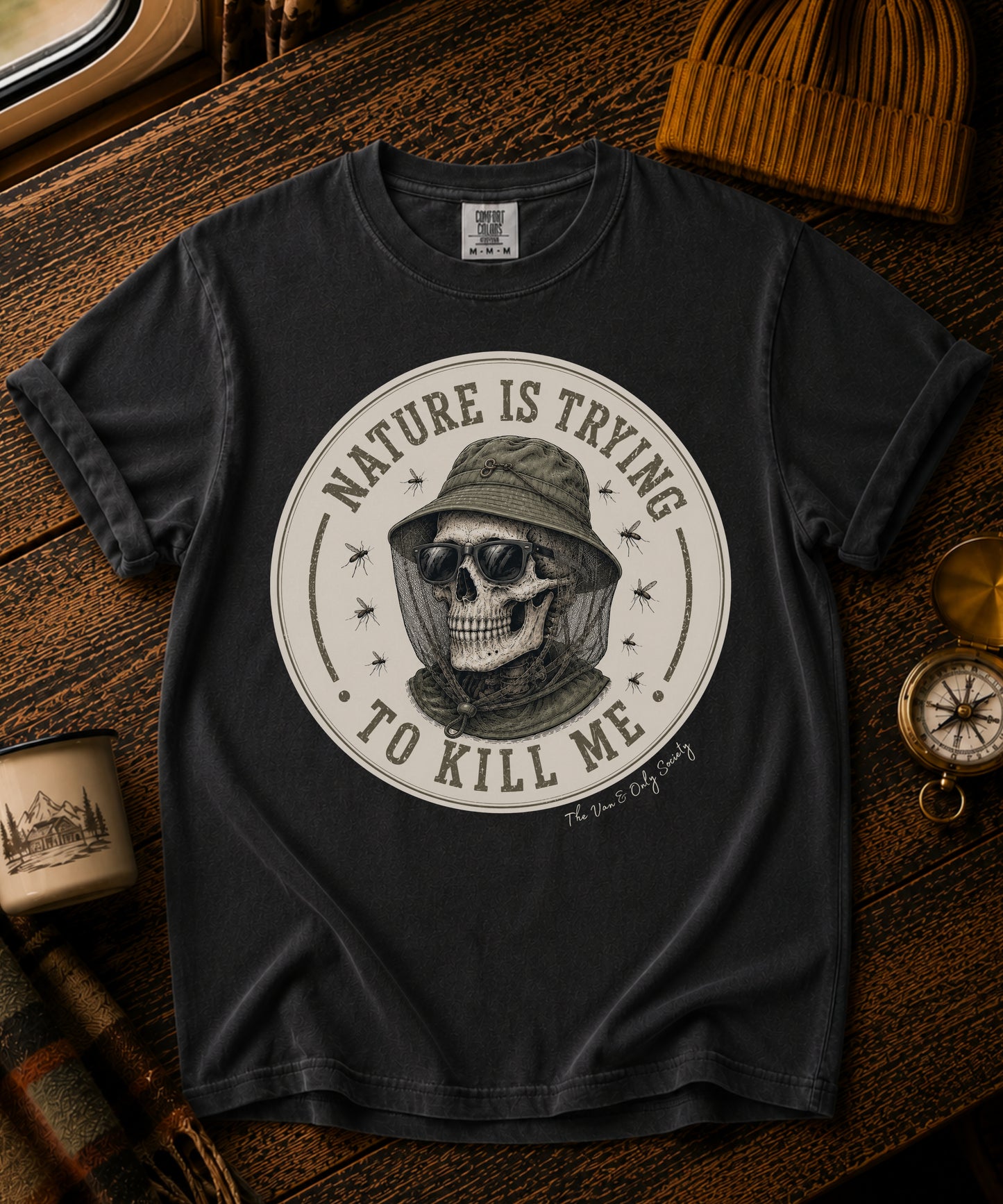 Nature Is Trying To Kill Me Vintage Tee