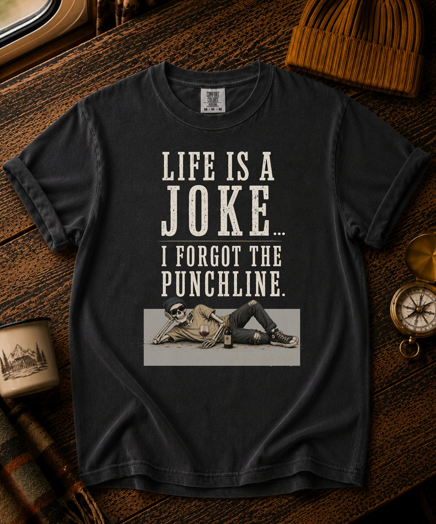 Life Is A Joke Vintage Tee