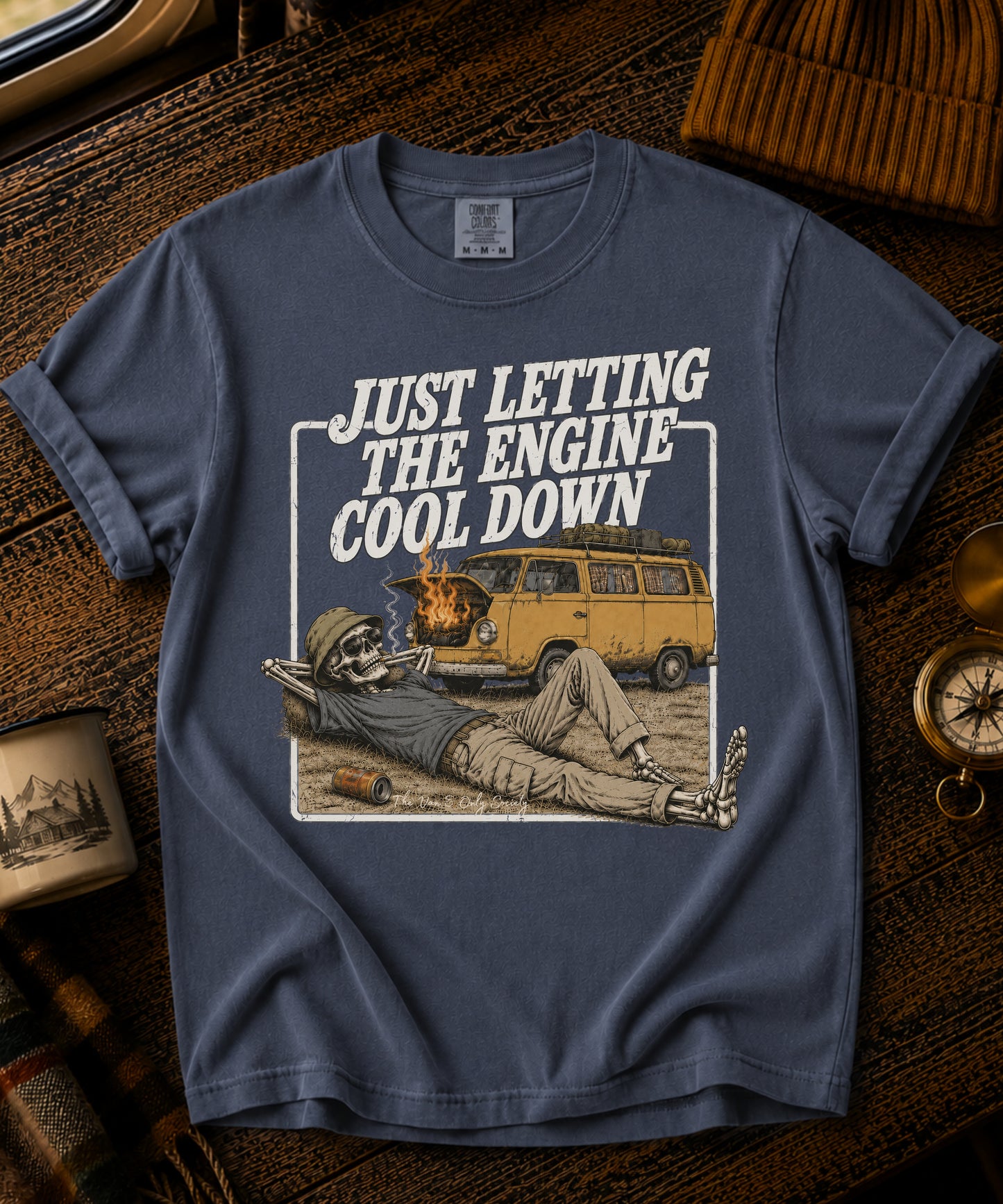 Just Letting The Engine Cool Down Vintage Tee