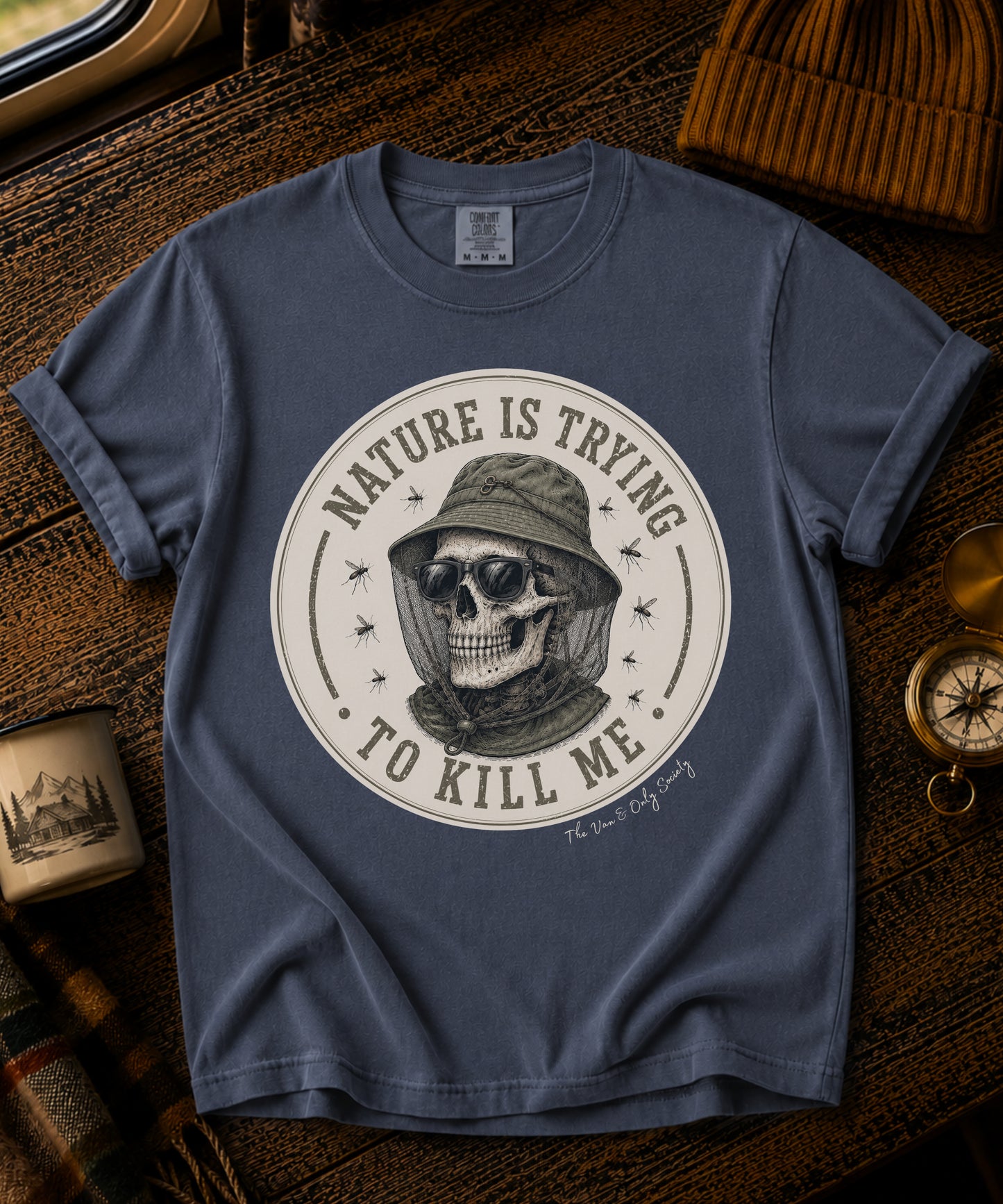 Nature Is Trying To Kill Me Vintage Tee
