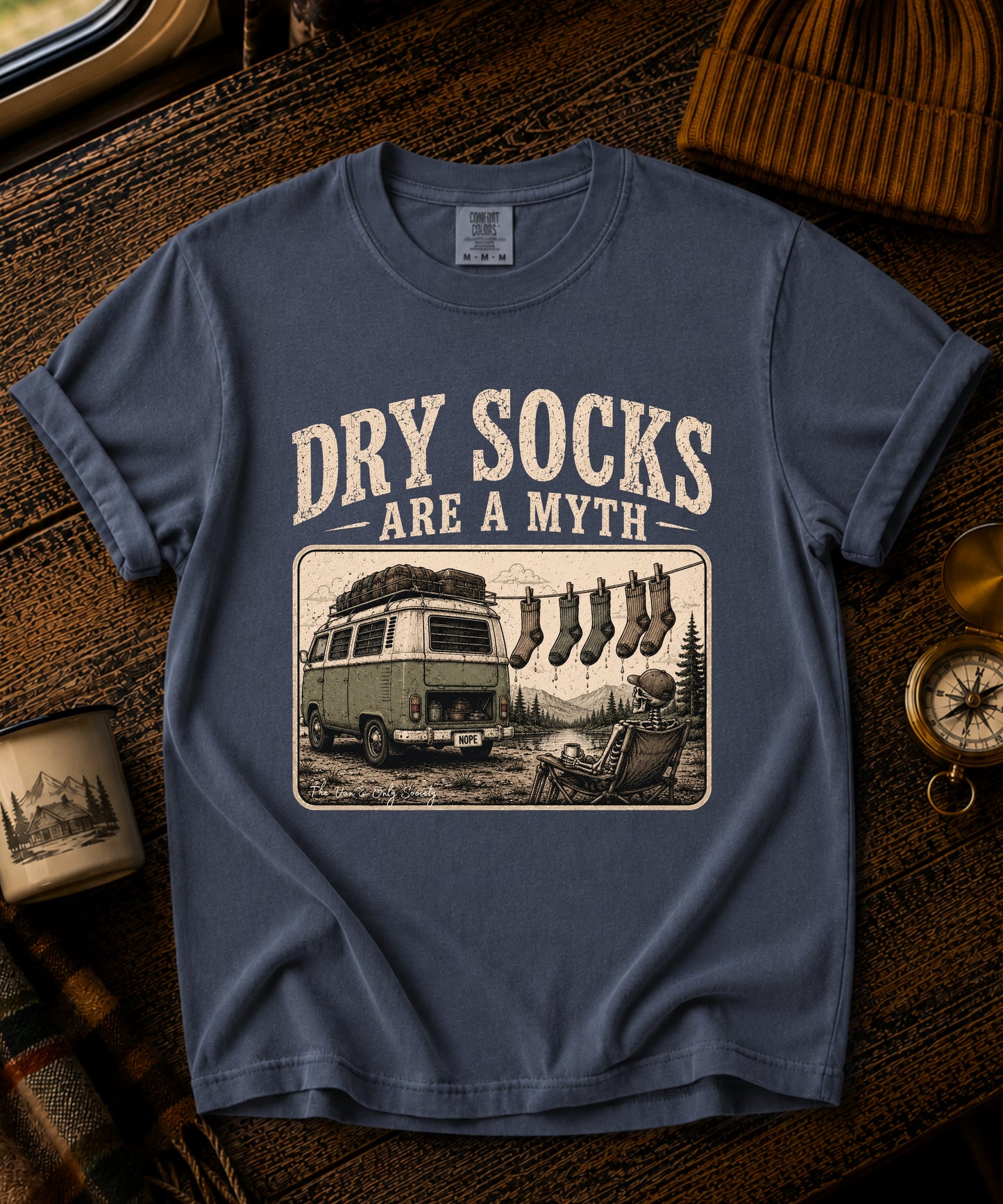 Dry Socks Are A Myth Vintage Tee