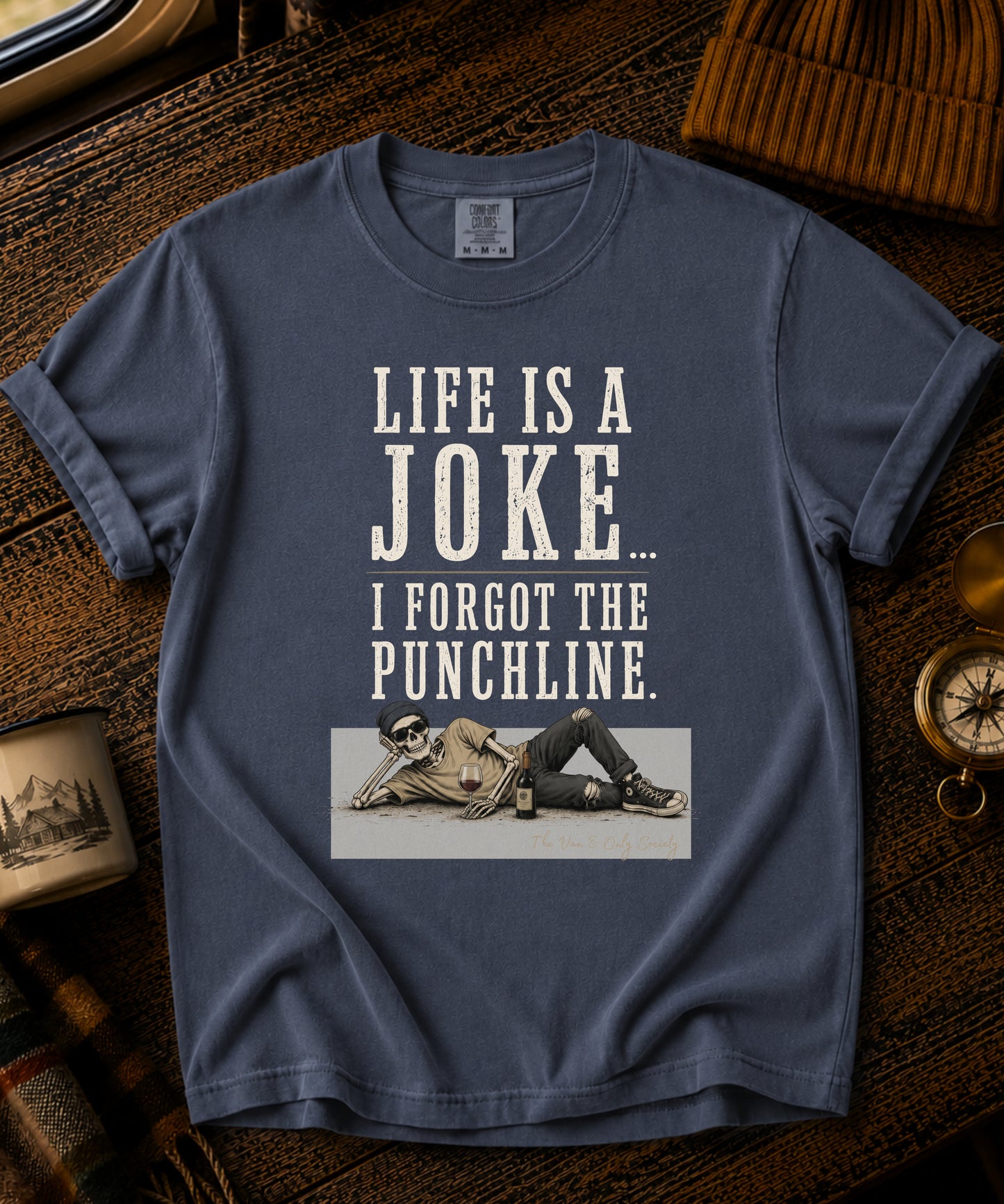 Life Is A Joke Vintage Tee