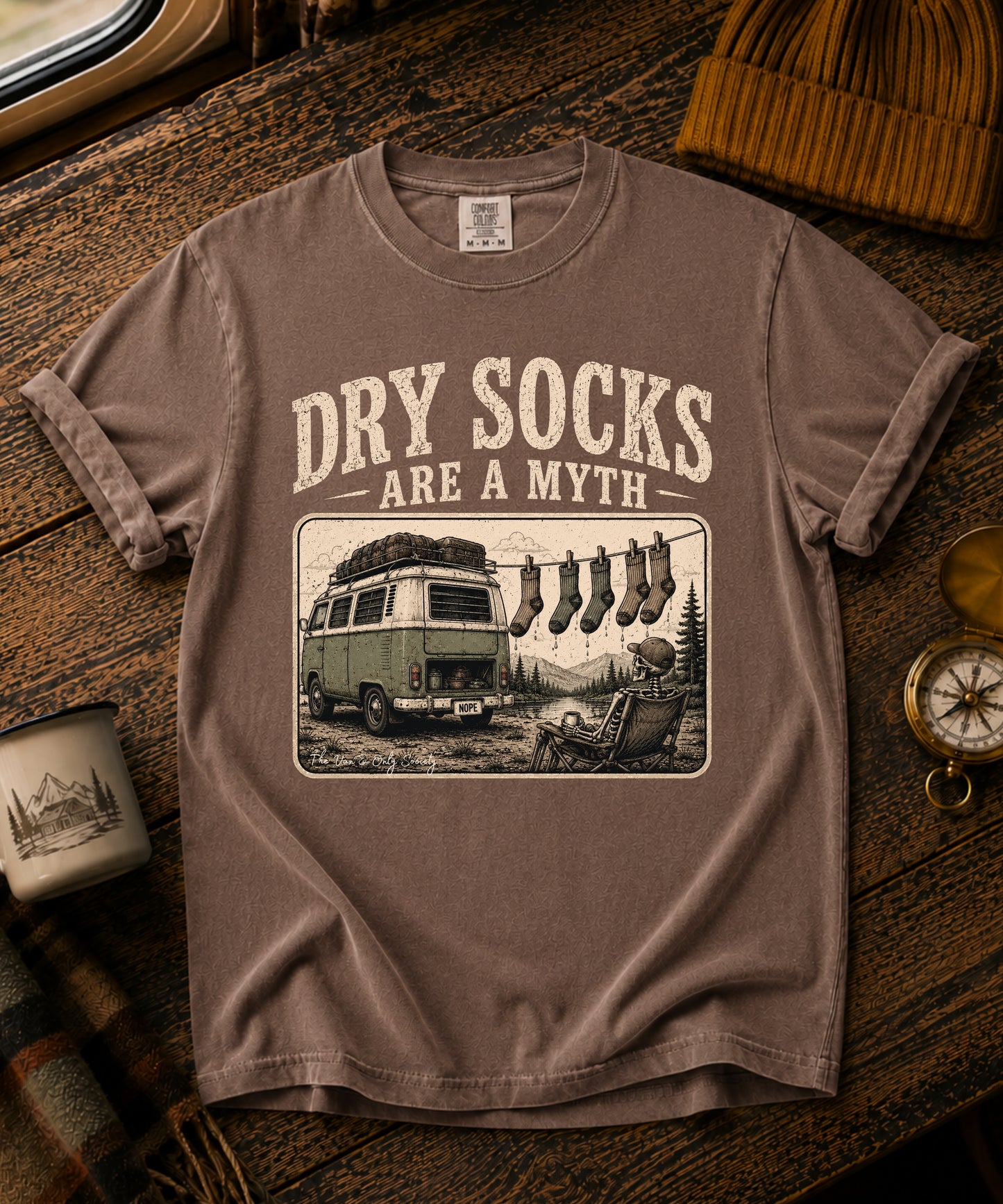 Dry Socks Are A Myth Vintage Tee