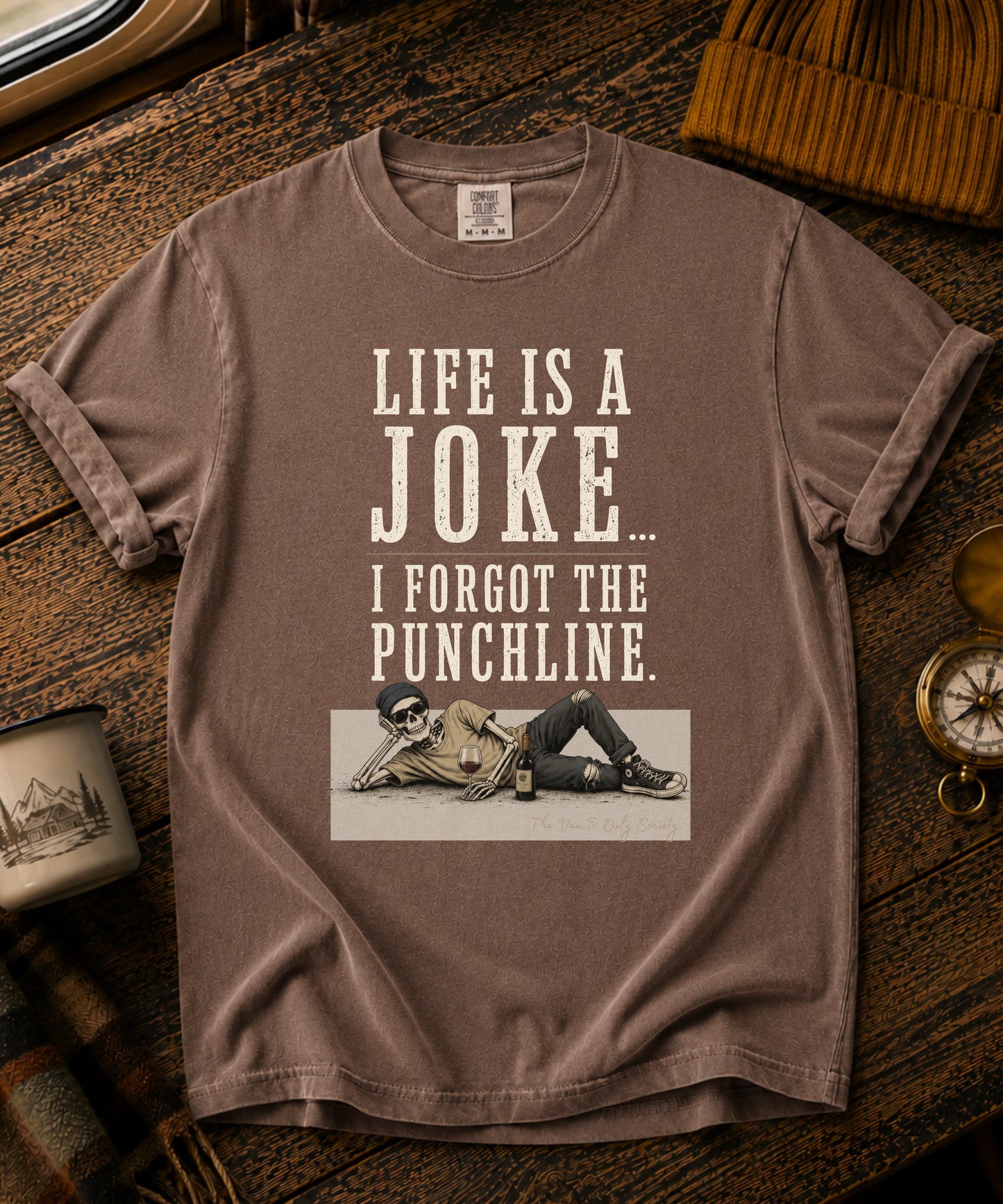 Life Is A Joke Vintage Tee