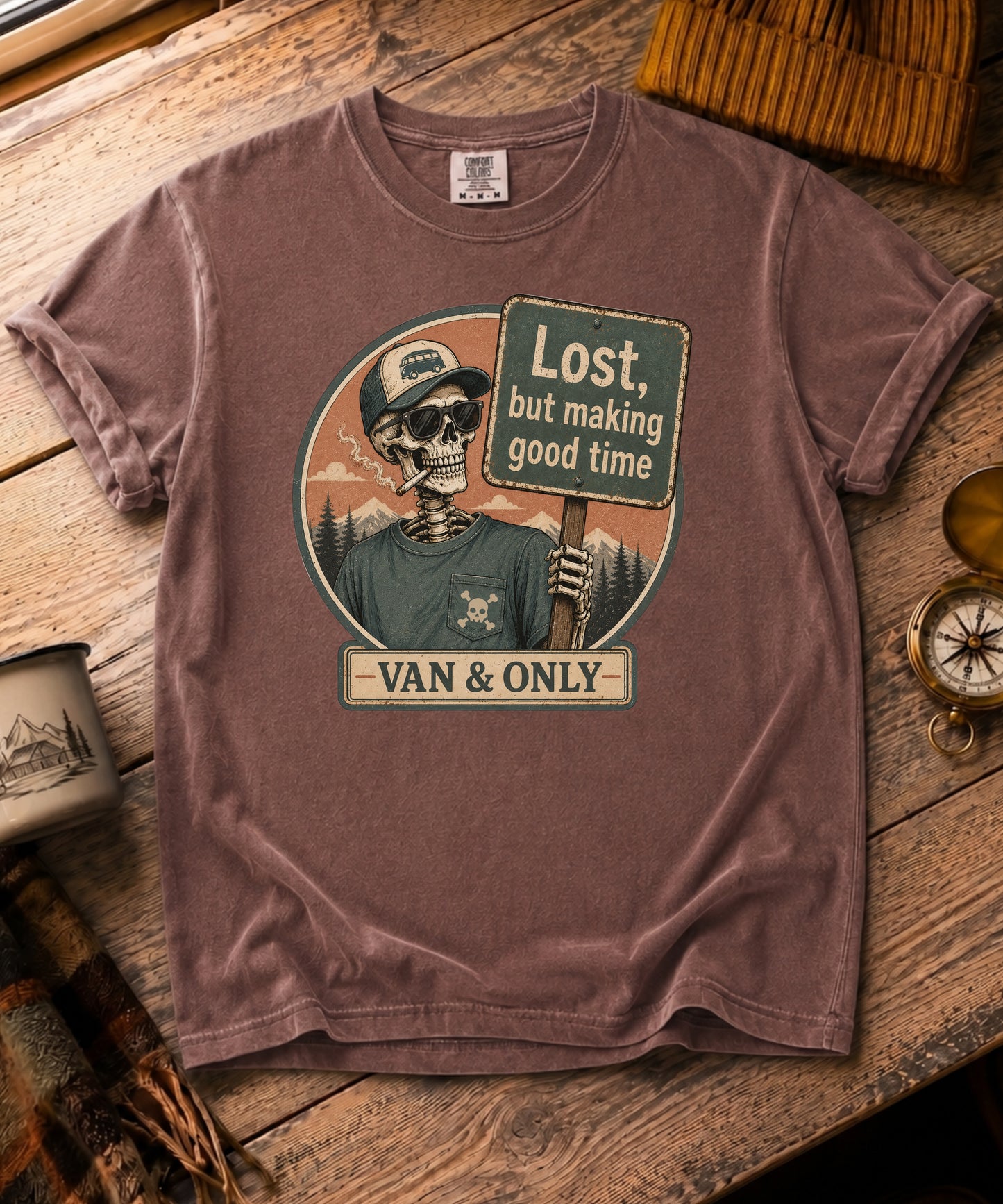 Lost But Making Good Time Tee