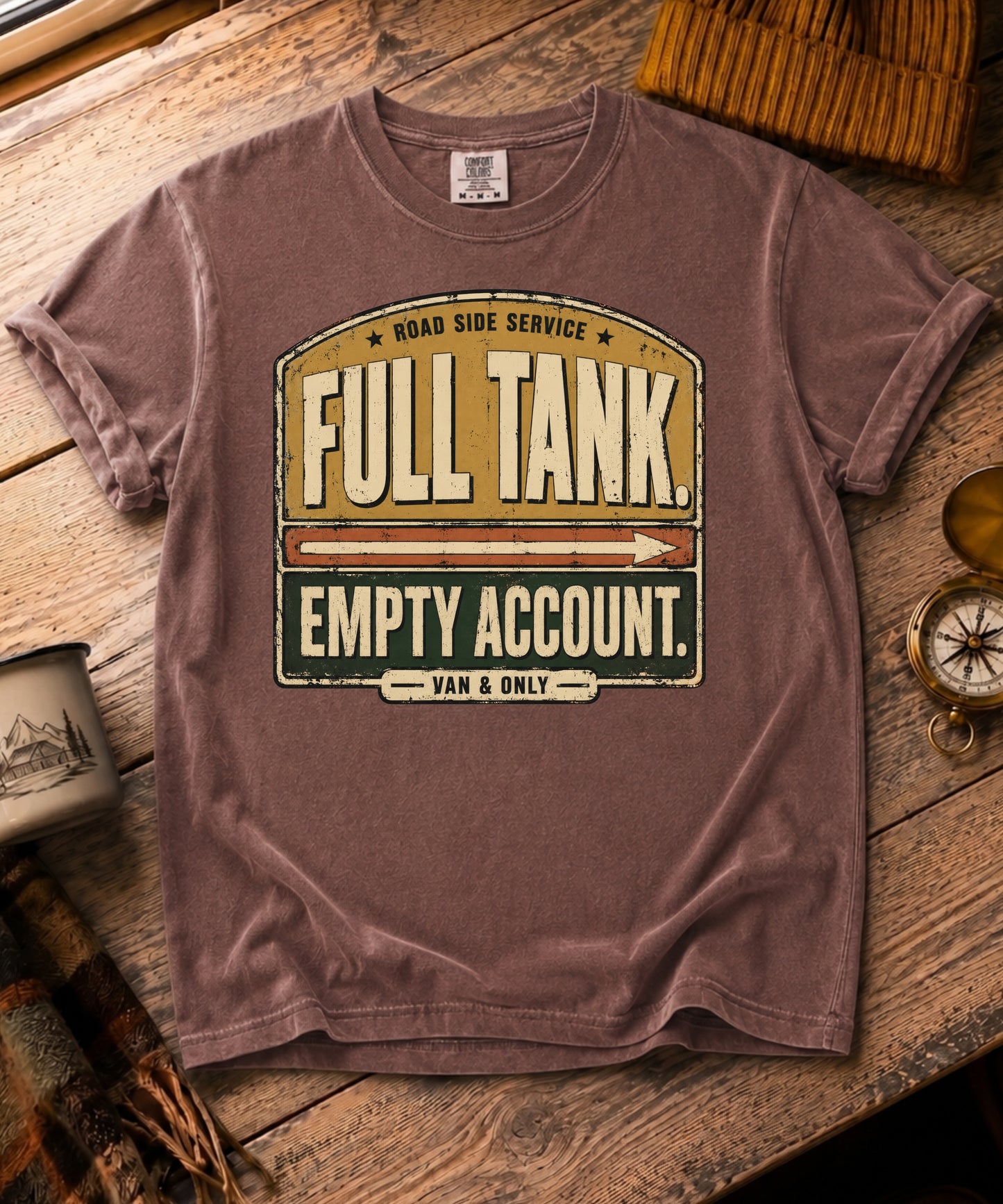 Full Tank Empty Account Tee