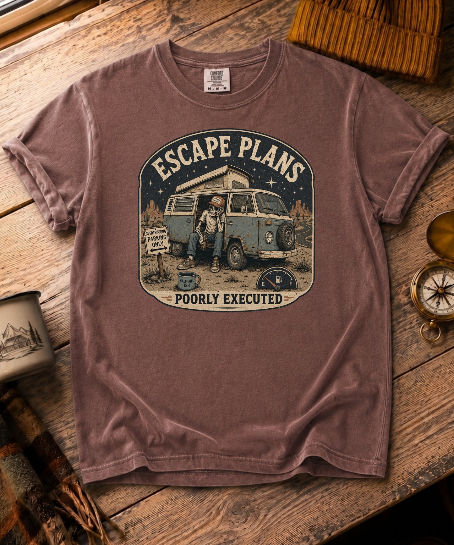 Escape Plans Poorly Executed Tee