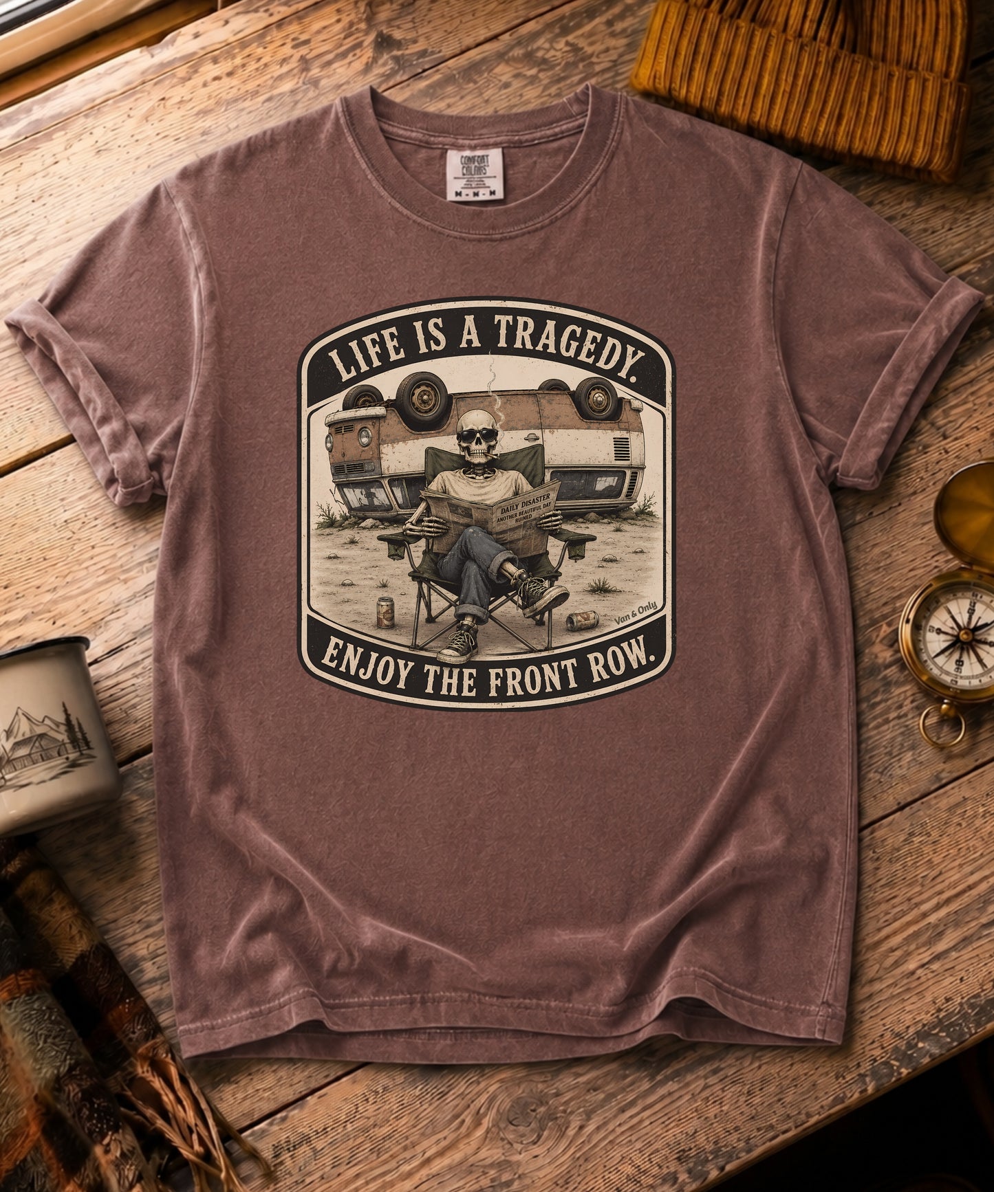 Life Is A Tragedy Tee