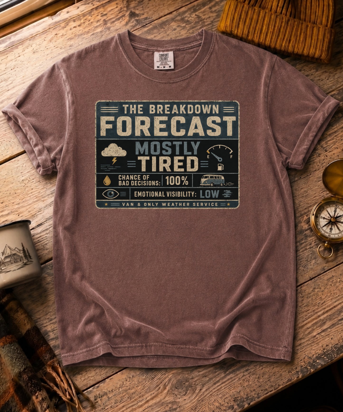 Breakdown Forecast Tee
