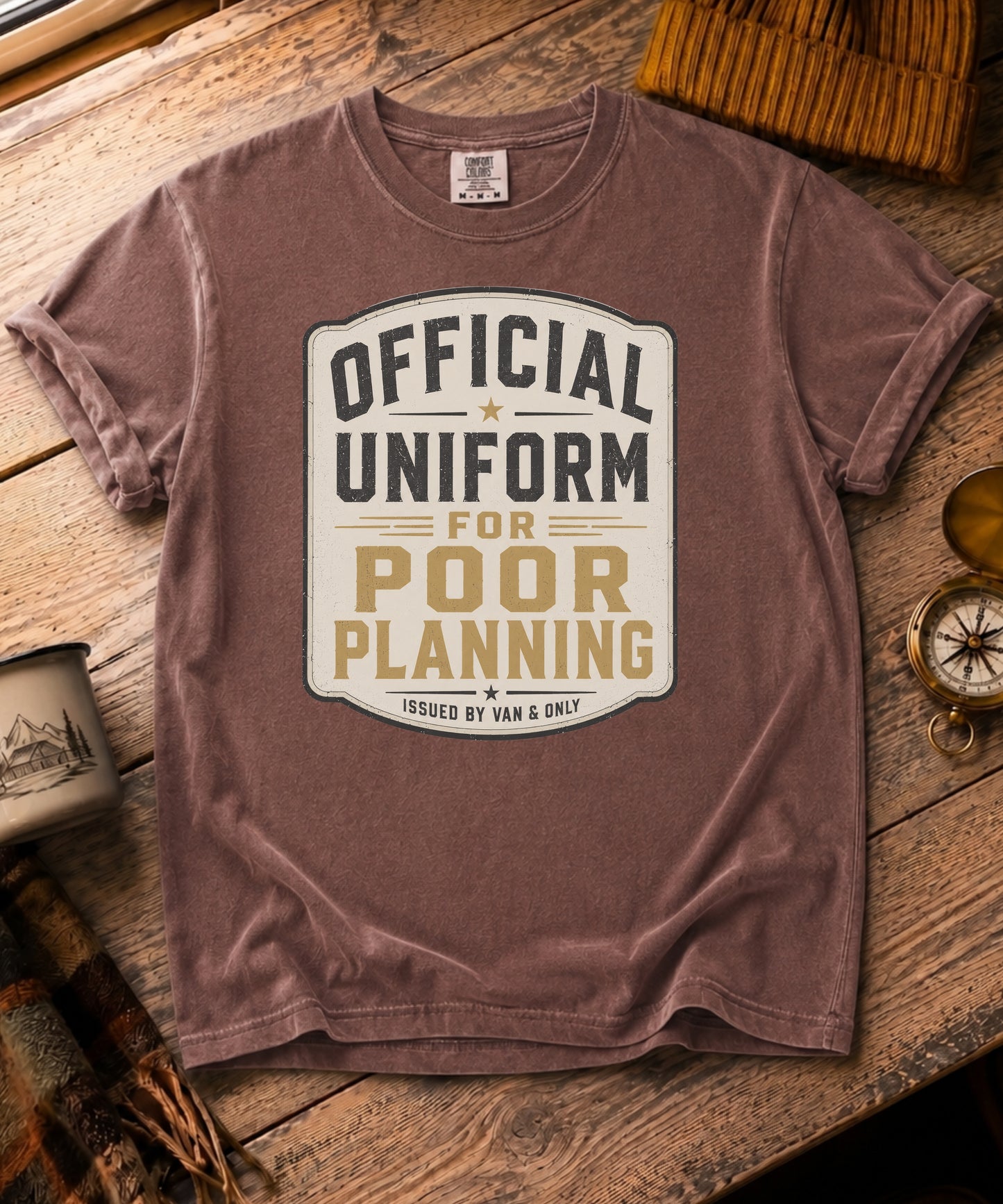 Official Poor Planning Uniform Tee