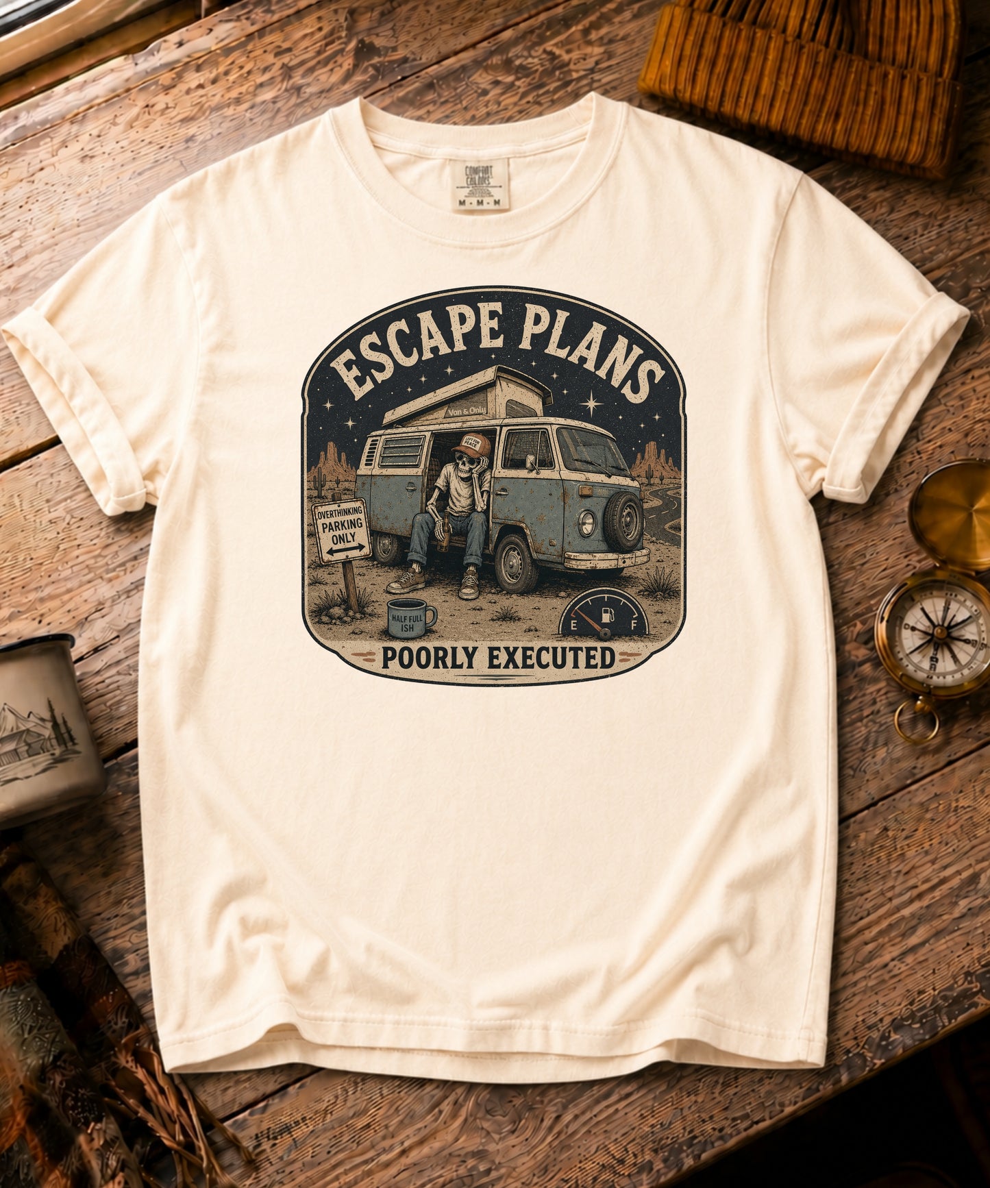 Escape Plans Poorly Executed Tee