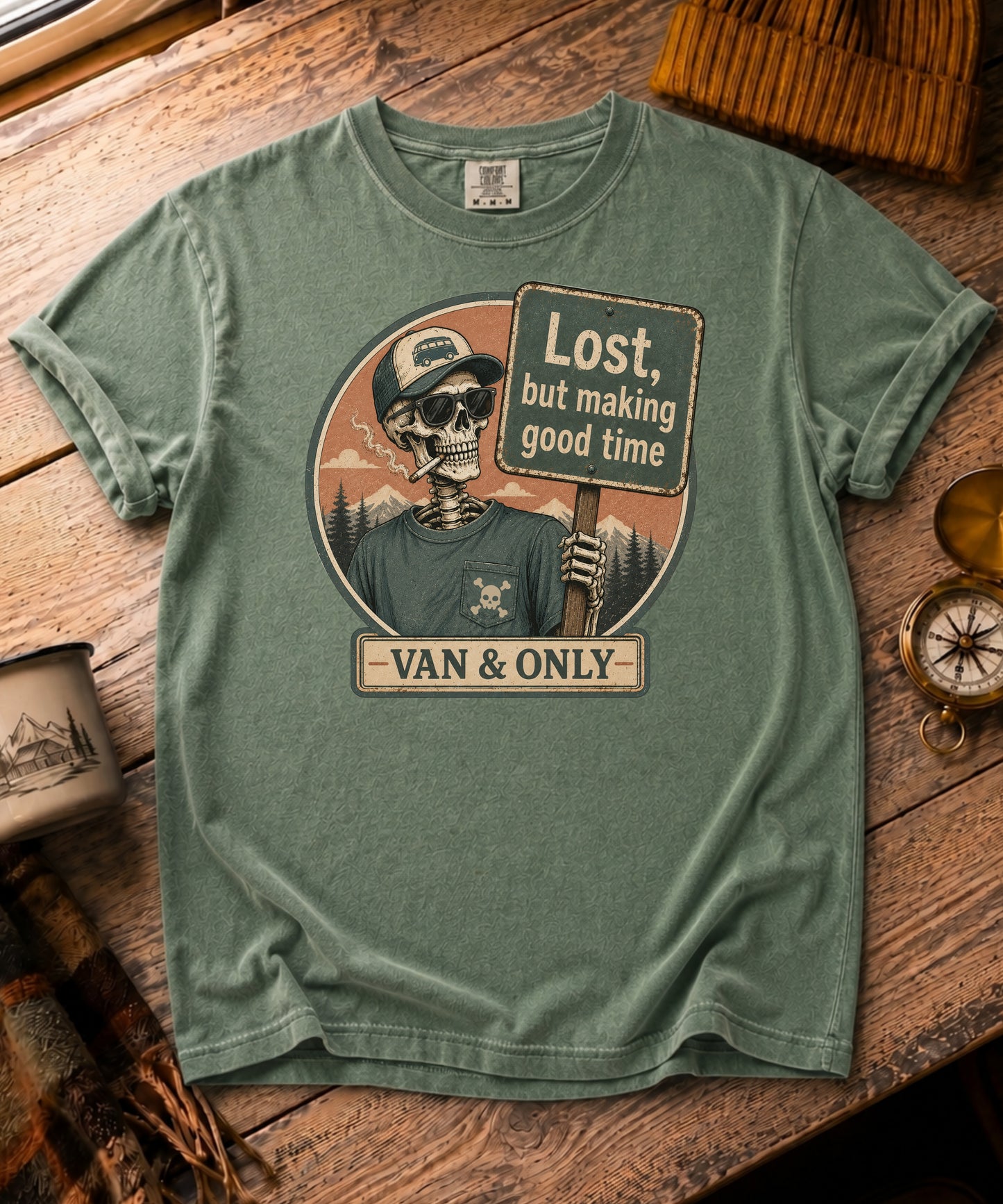 Lost But Making Good Time Tee