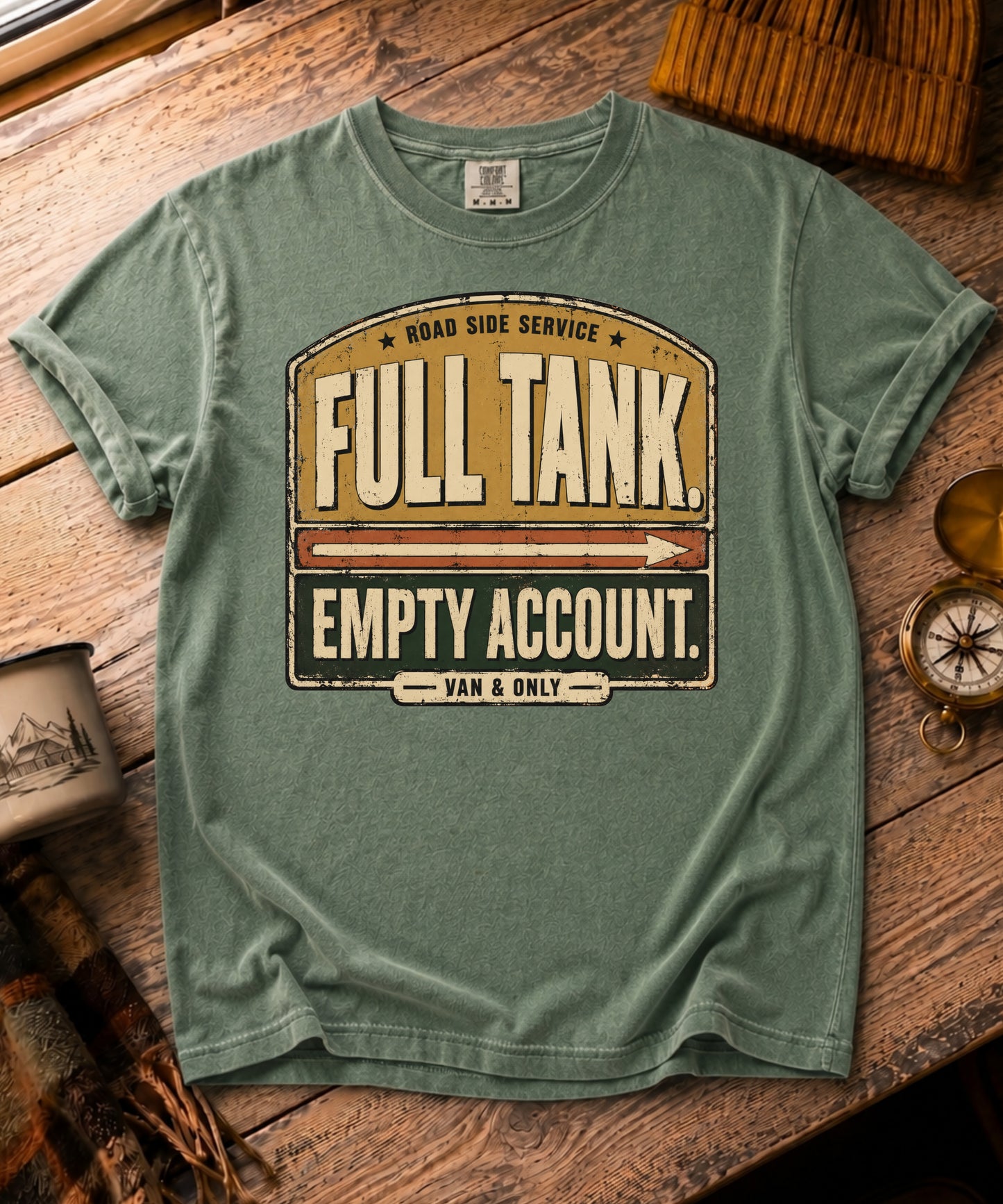 Full Tank Empty Account Tee
