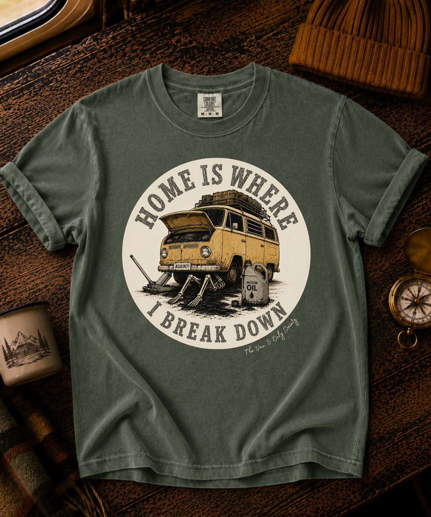 Home Is Where I Break Down Vintage Tee - Vol. 2