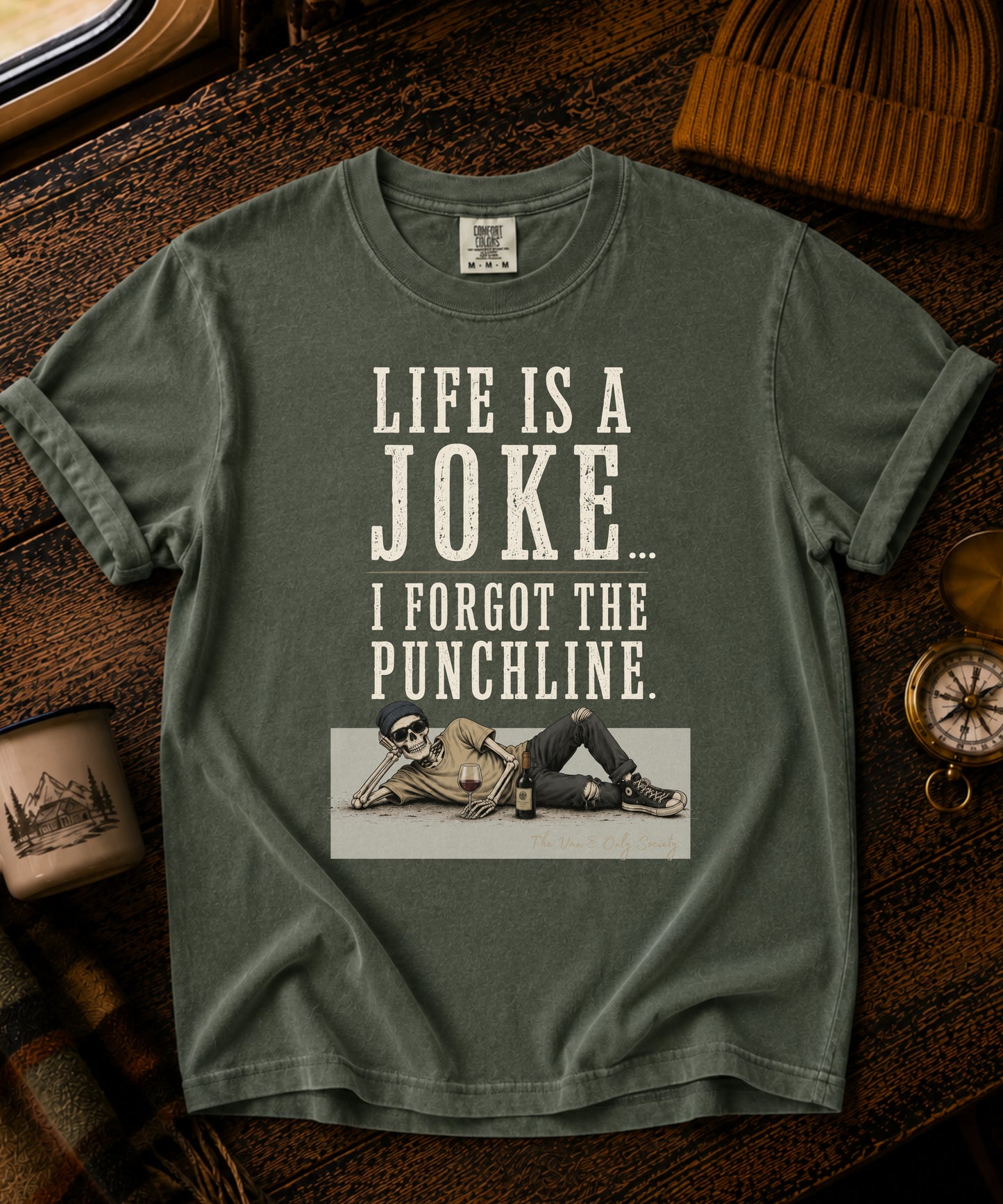Life Is A Joke Vintage Tee
