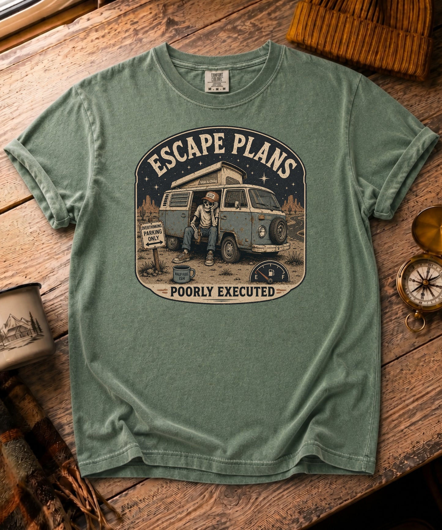 Escape Plans Poorly Executed Tee