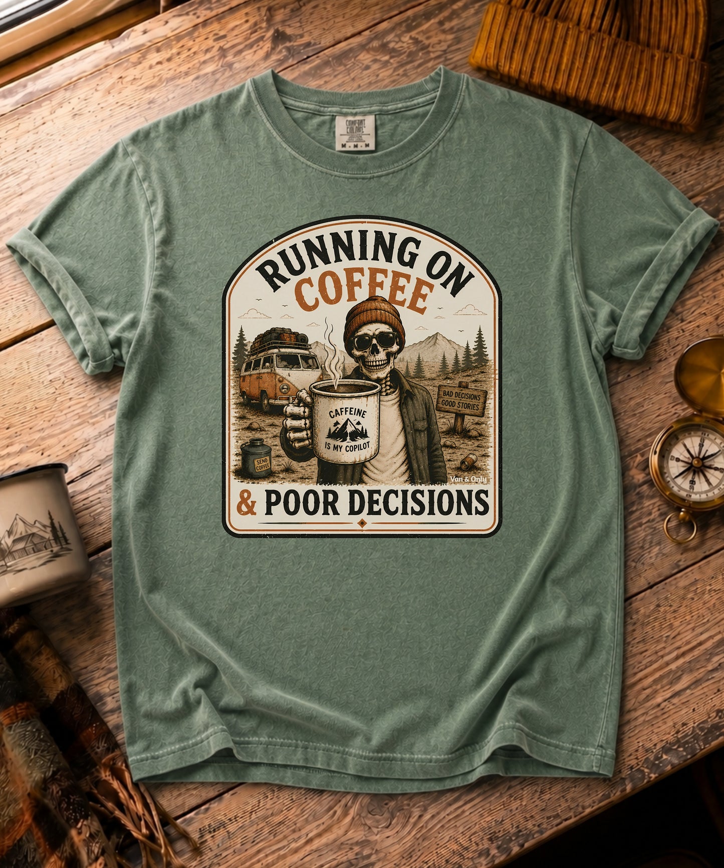 Running On Coffee Tee