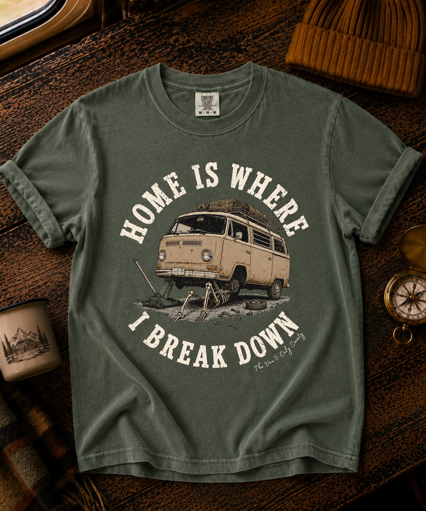 Home Is Where I Break Down Vintage Tee - Vol. 1