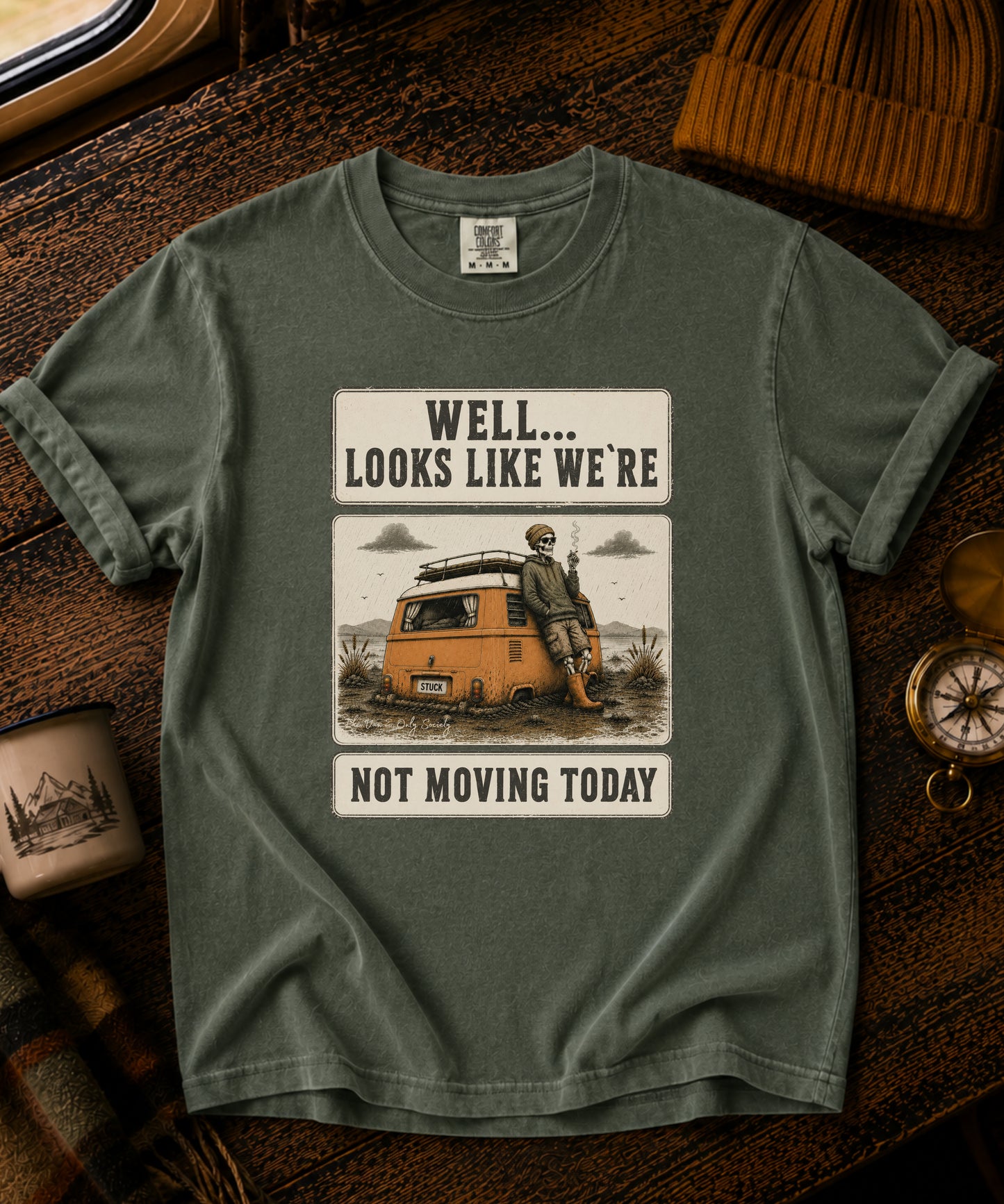 We Are Not Moving Today Vintage Tee