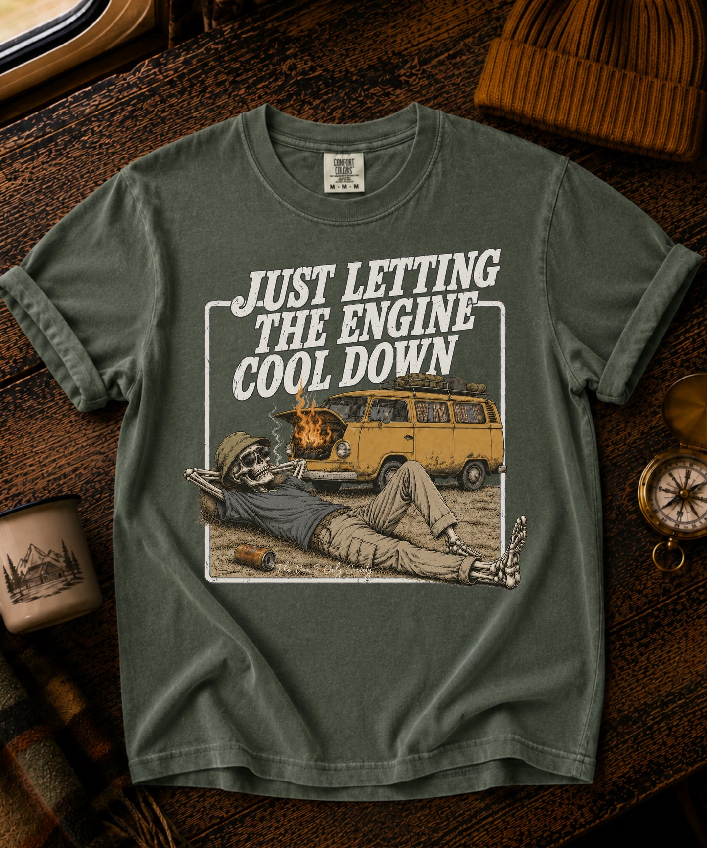 Just Letting The Engine Cool Down Vintage Tee