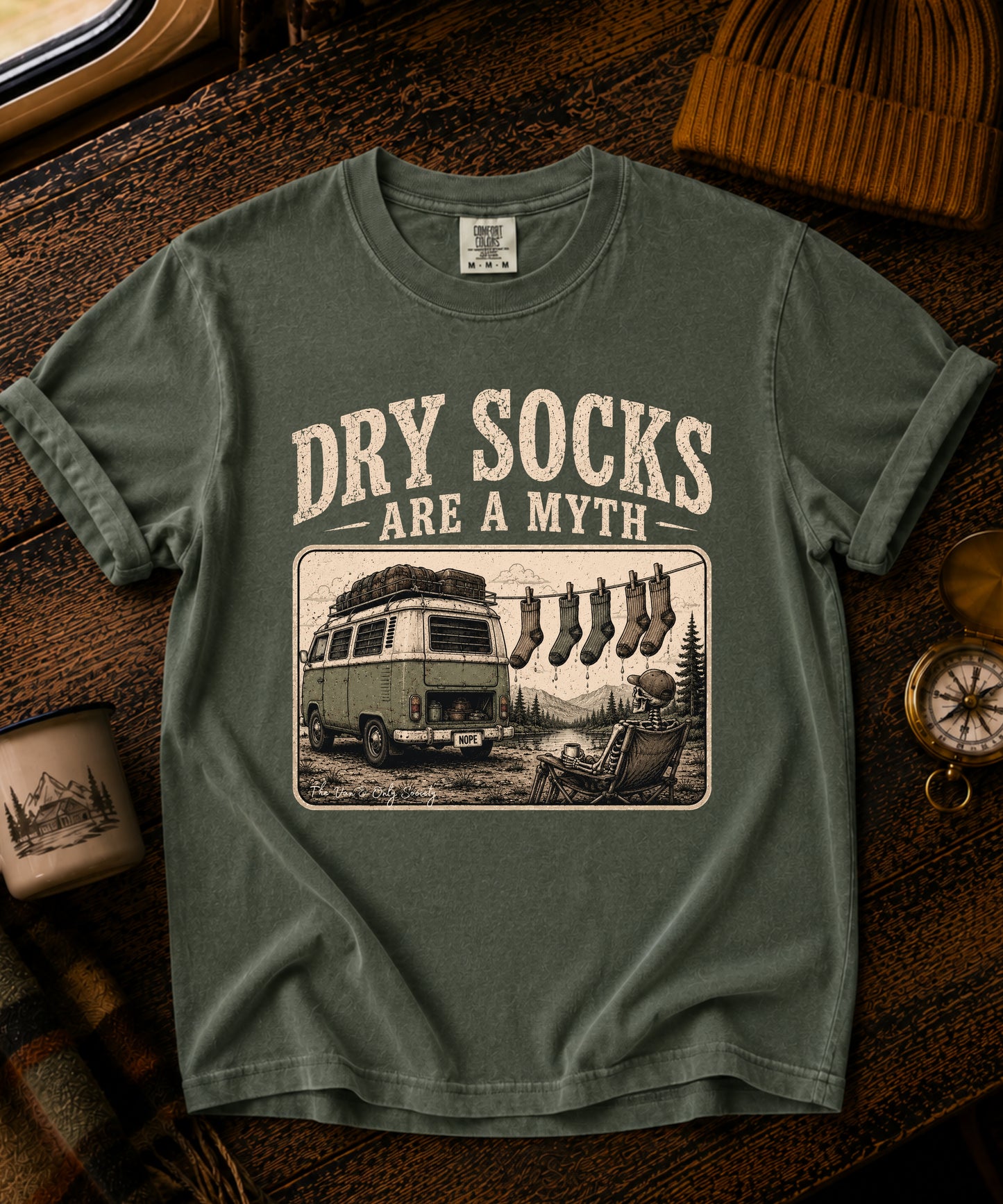 Dry Socks Are A Myth Vintage Tee
