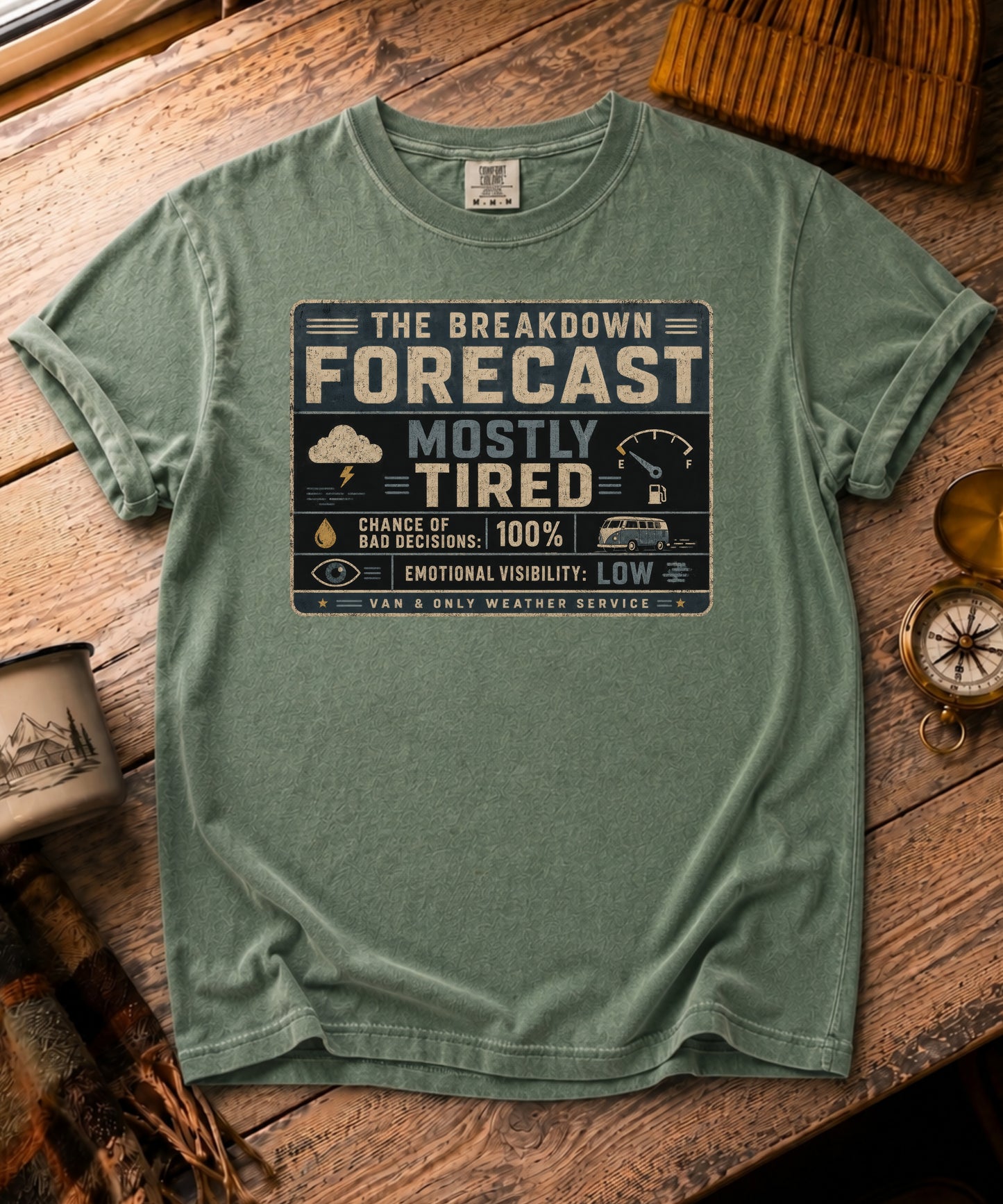 Breakdown Forecast Tee