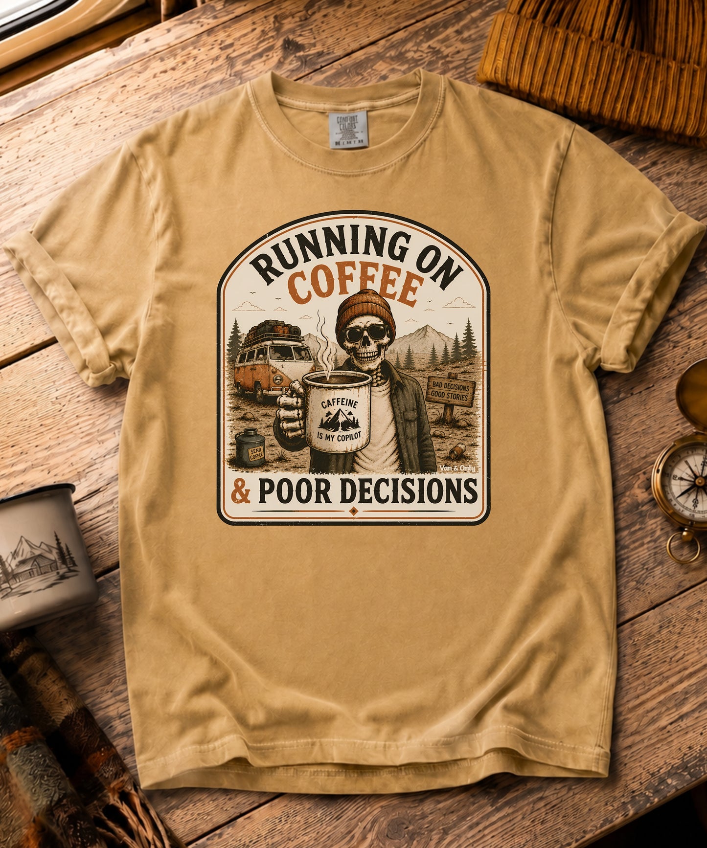 Running On Coffee Tee