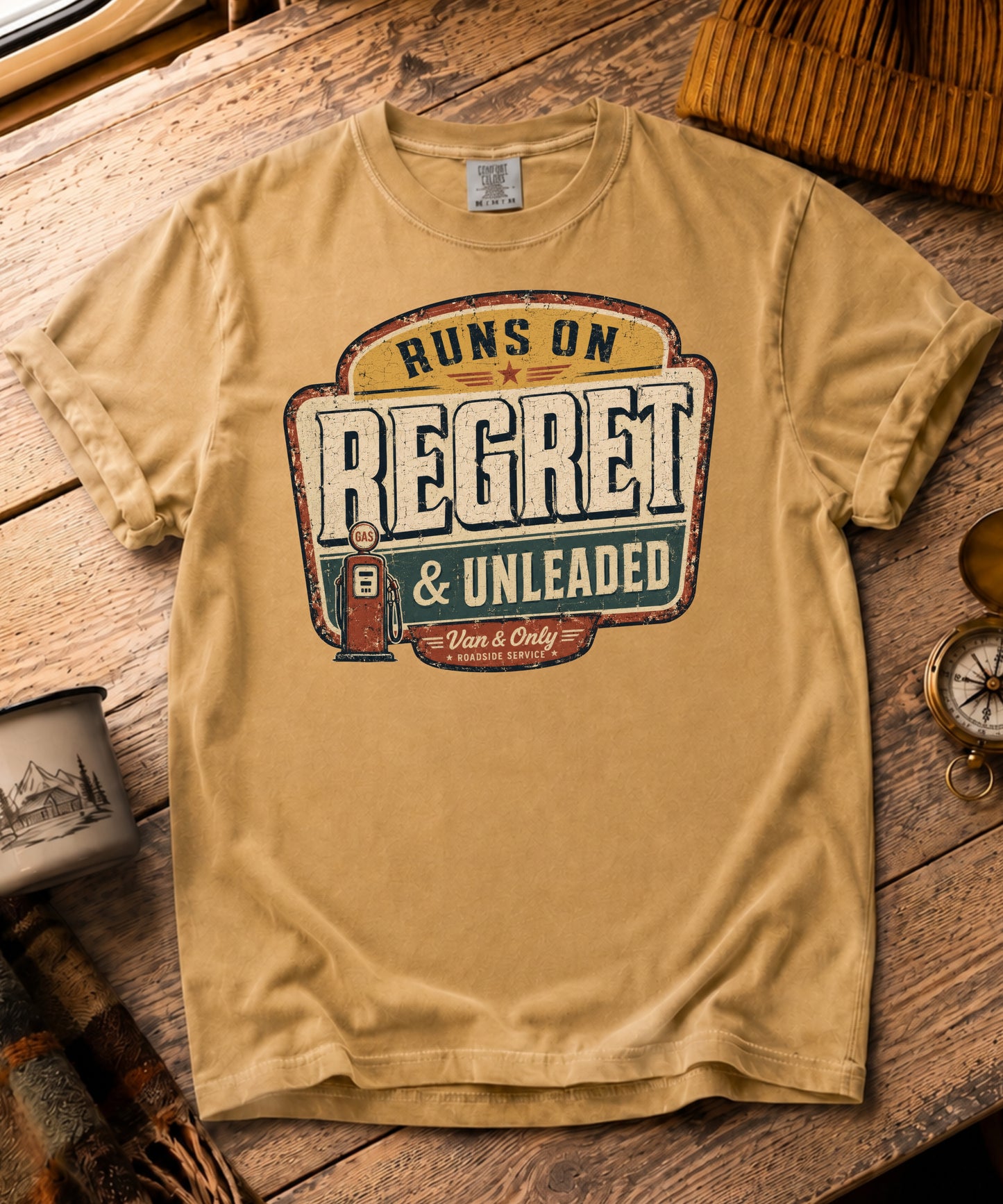 Runs On Regret Tee