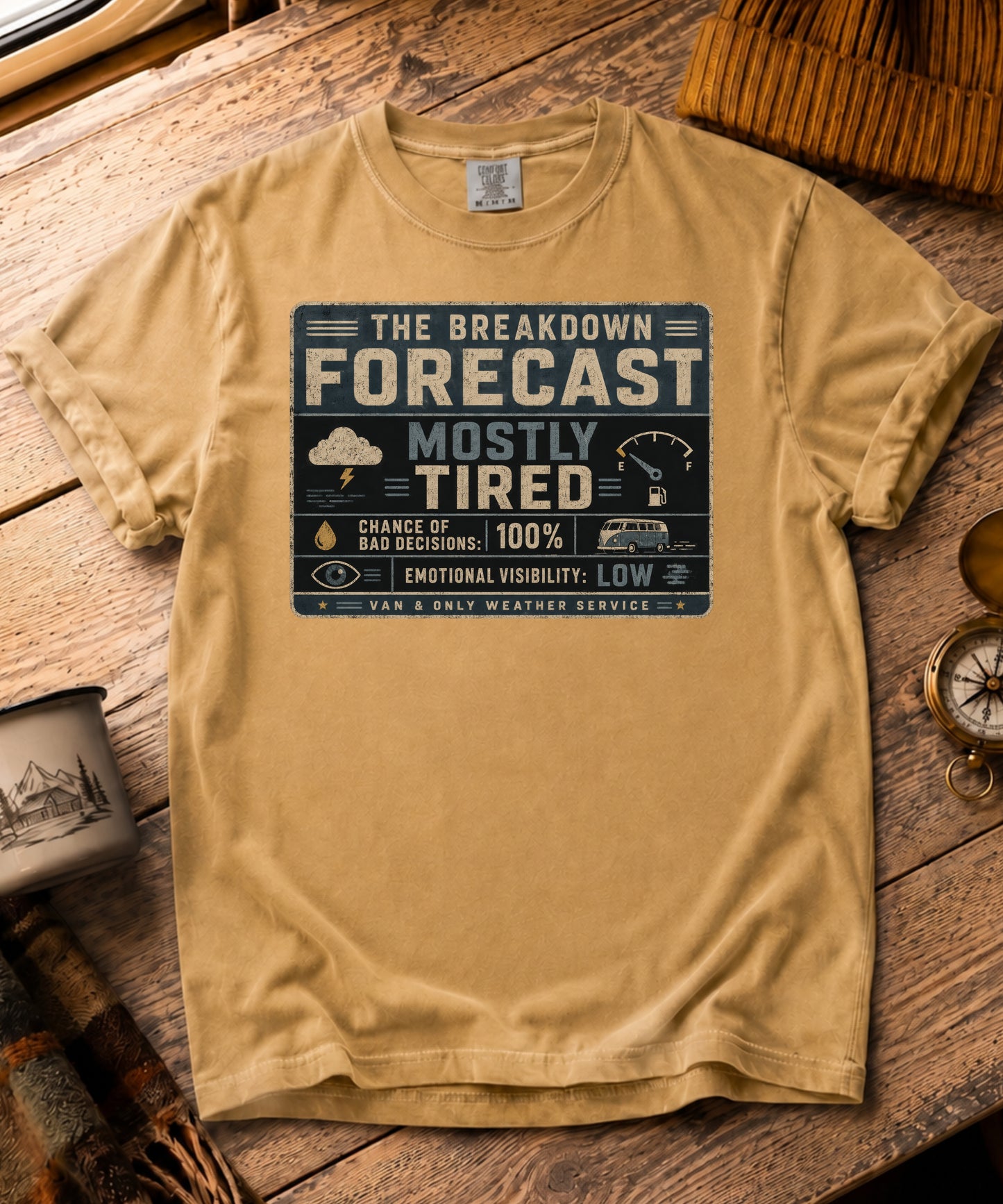 Breakdown Forecast Tee