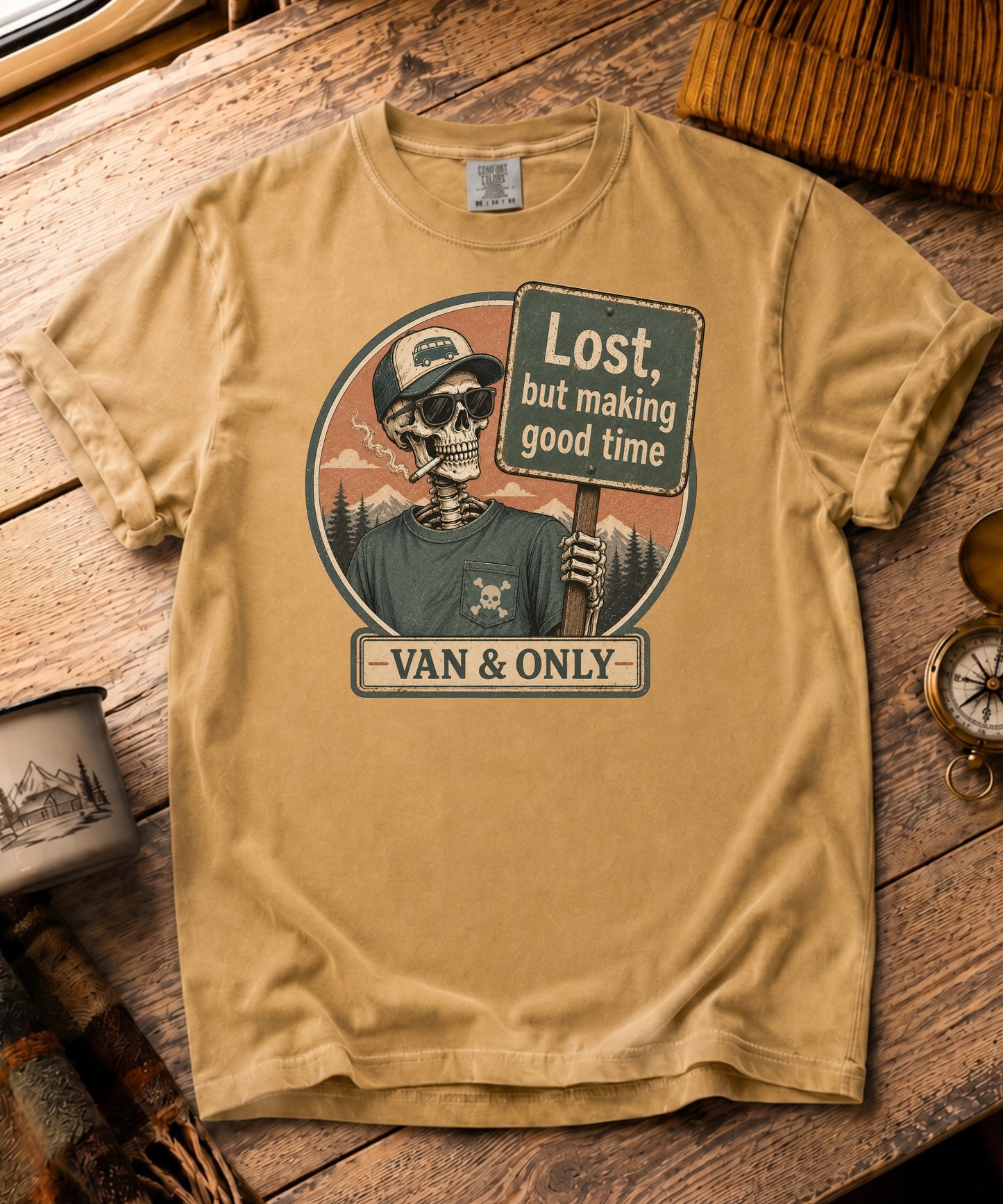 Lost But Making Good Time Tee