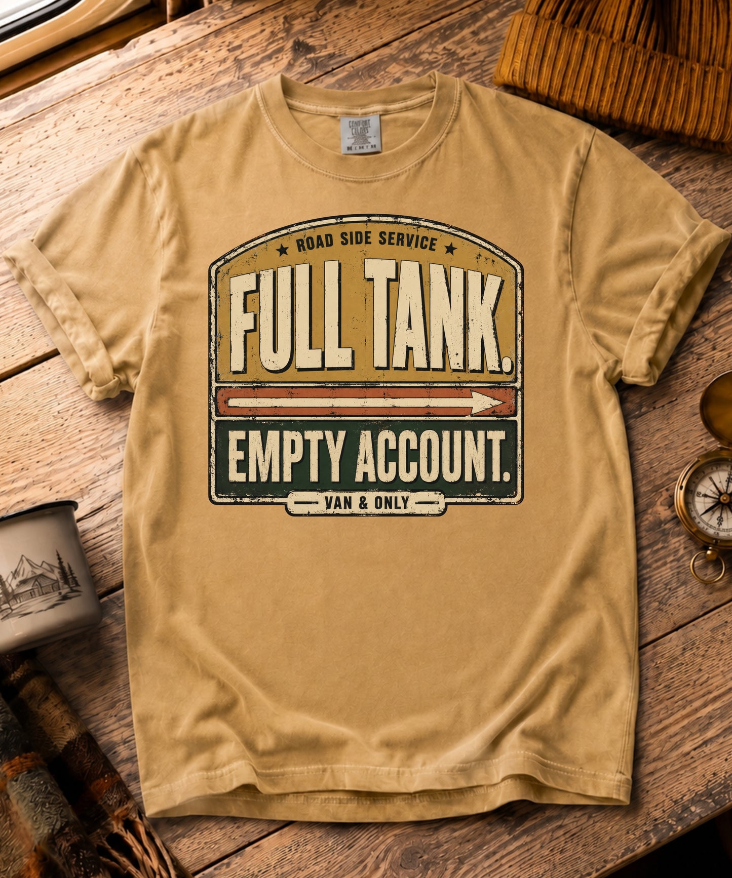 Full Tank Empty Account Tee