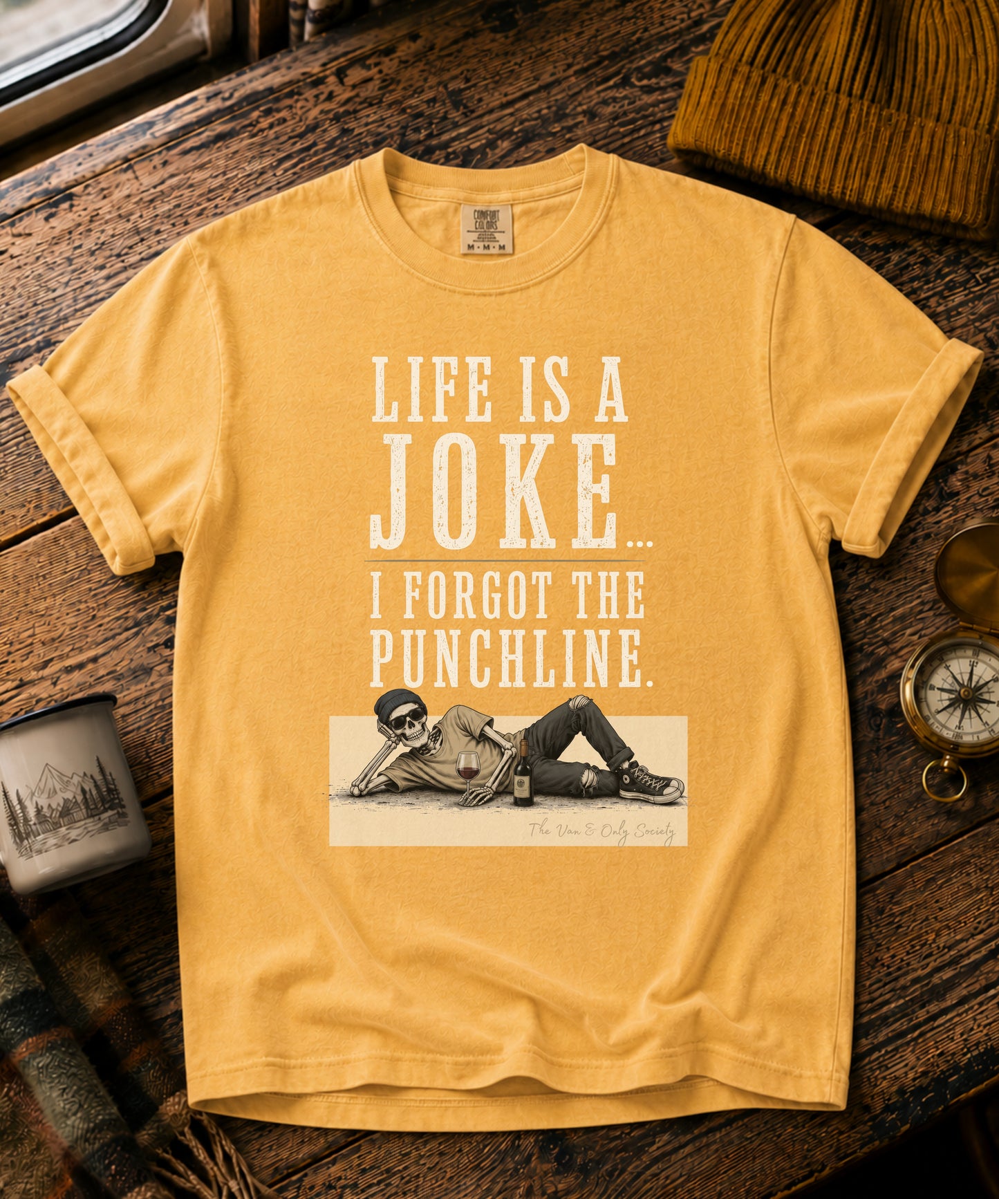 Life Is A Joke Vintage Tee