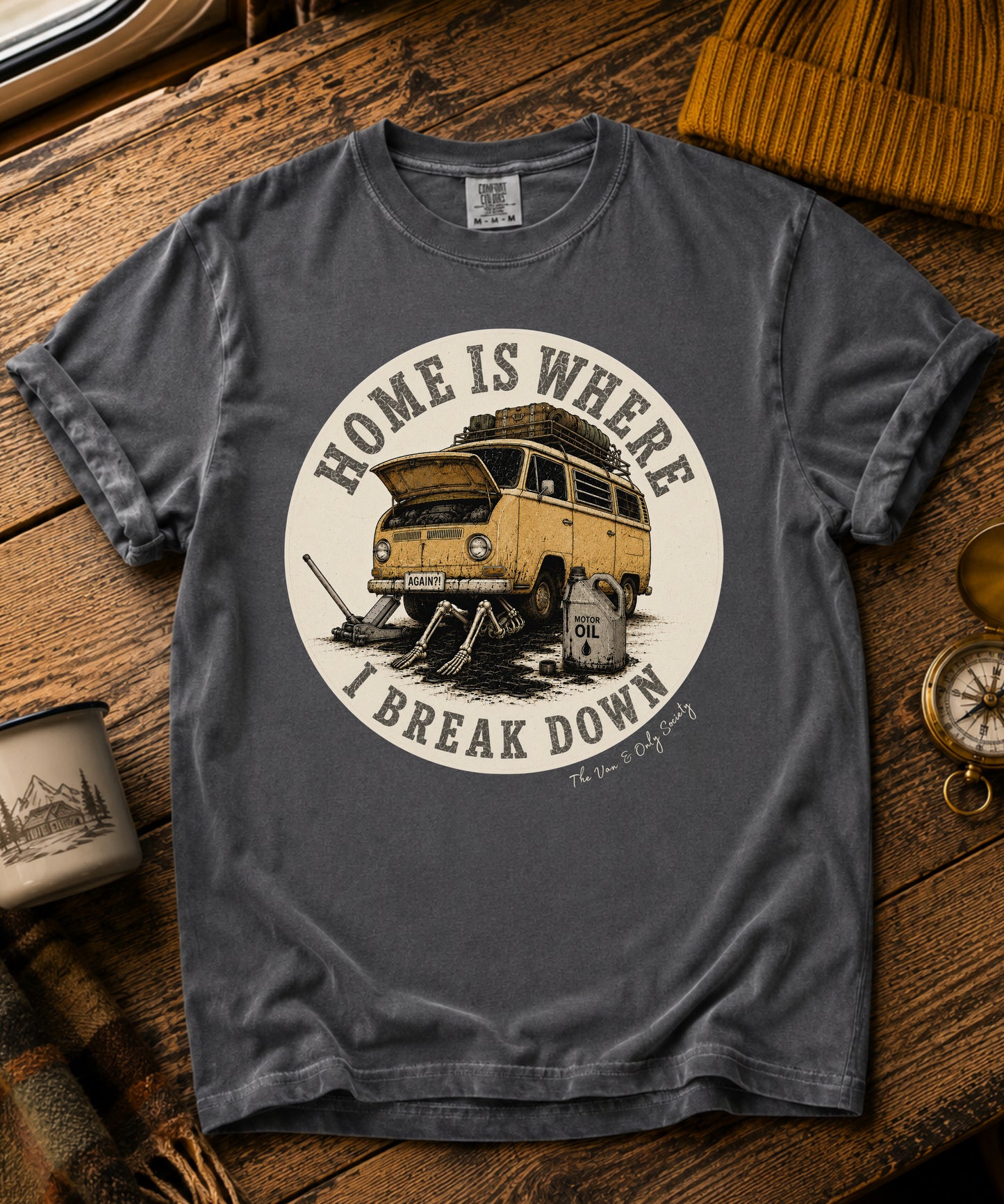 Home Is Where I Break Down Vintage Tee - Vol. 2