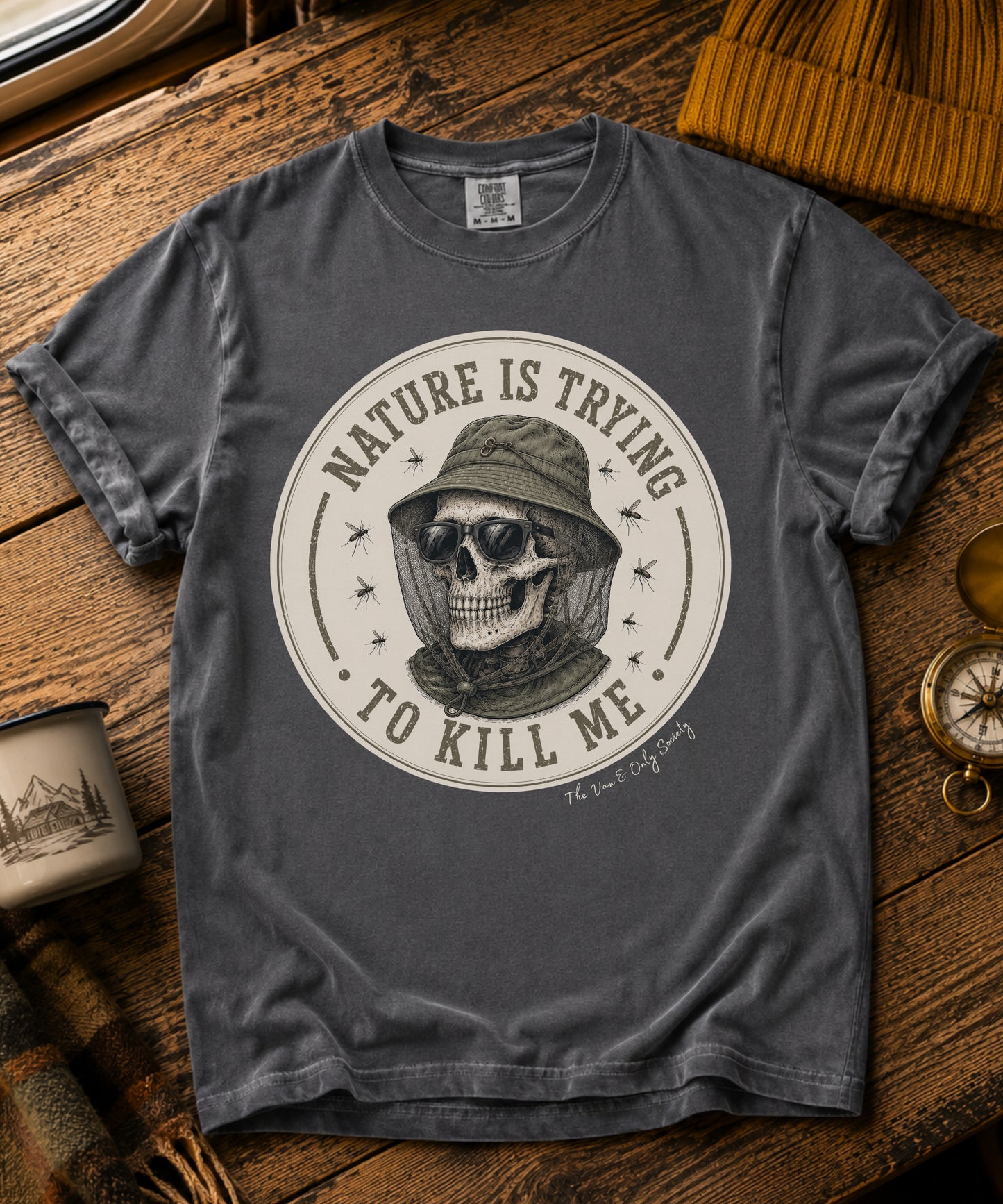 Nature Is Trying To Kill Me Vintage Tee