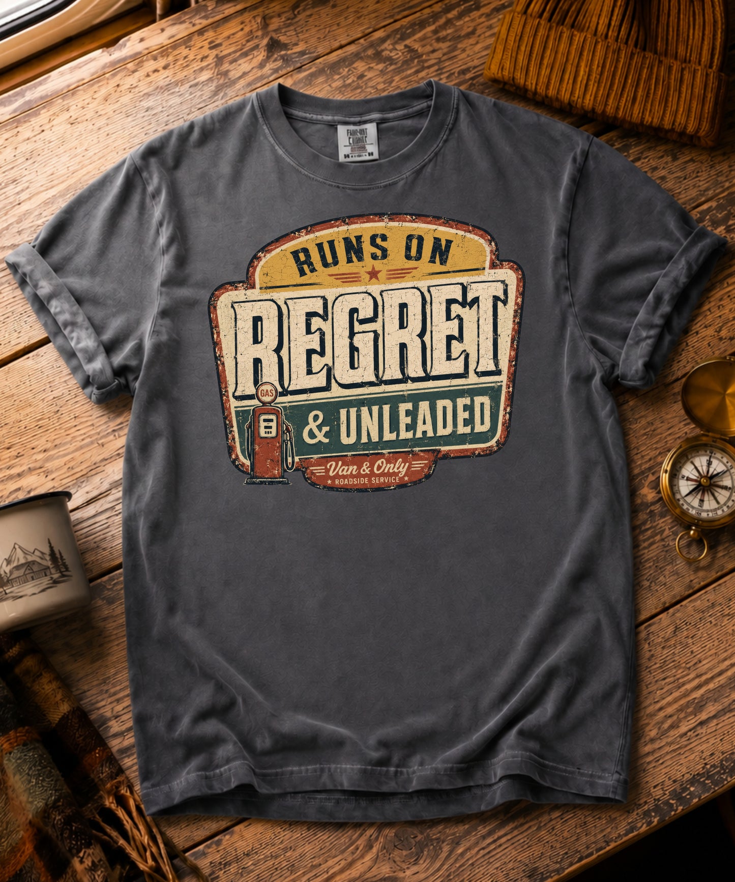 Runs On Regret Tee