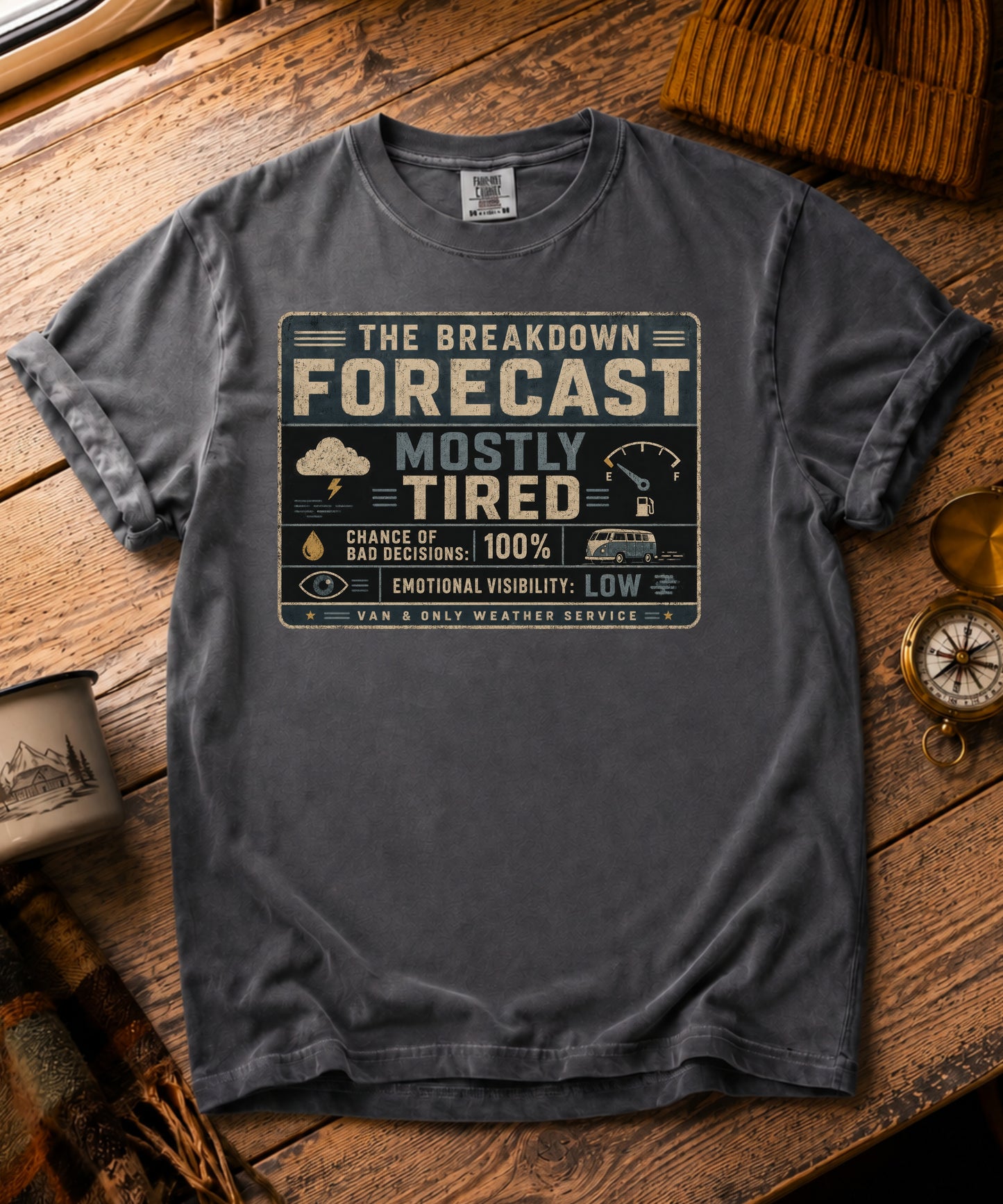 Breakdown Forecast Tee