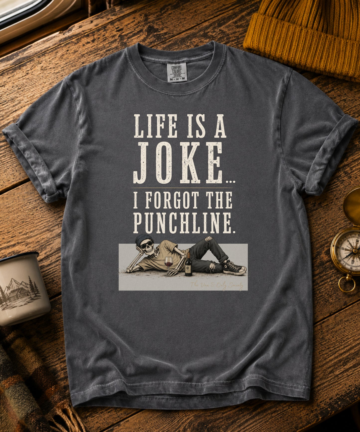 Life Is A Joke Vintage Tee