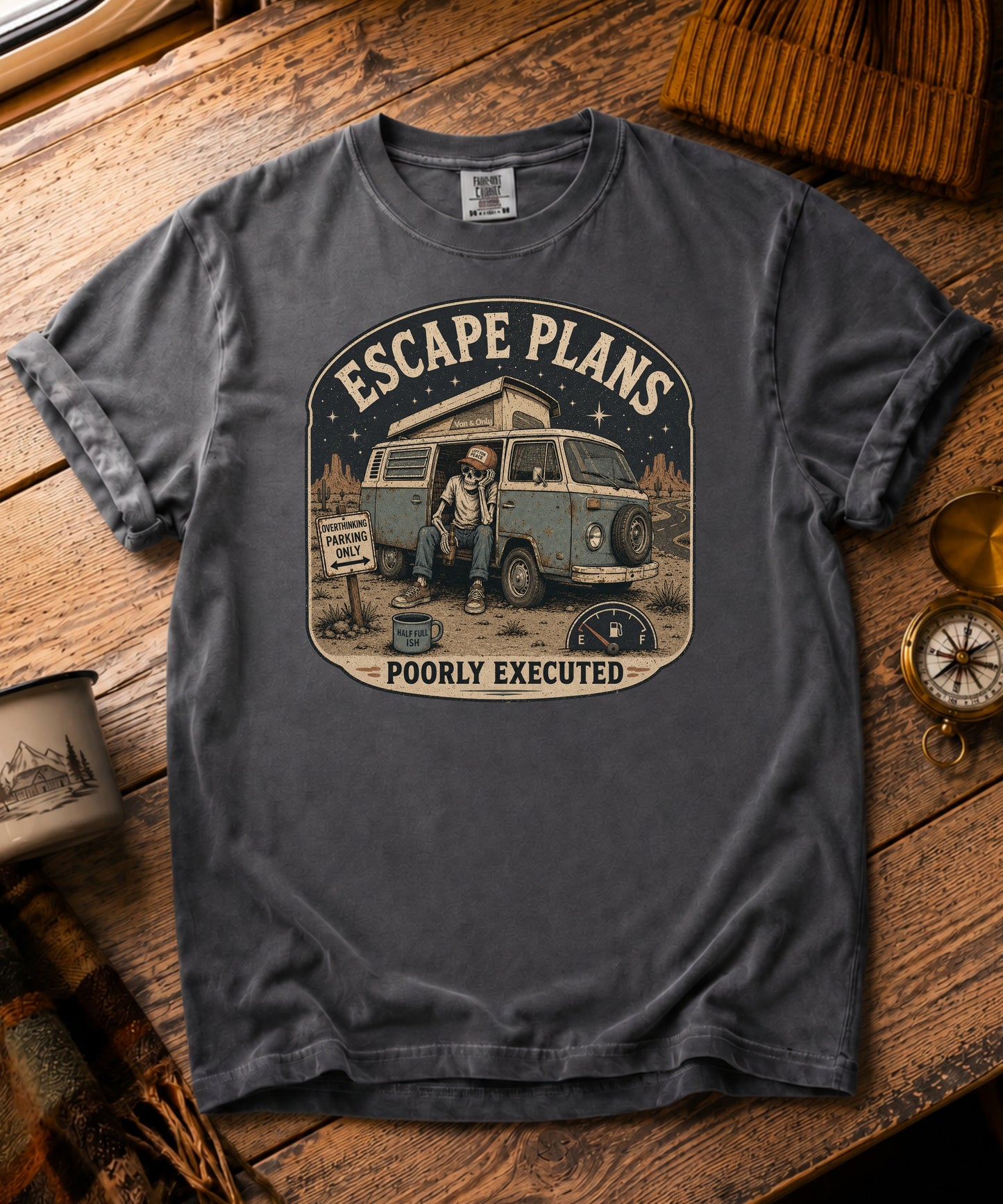 Escape Plans Poorly Executed Tee